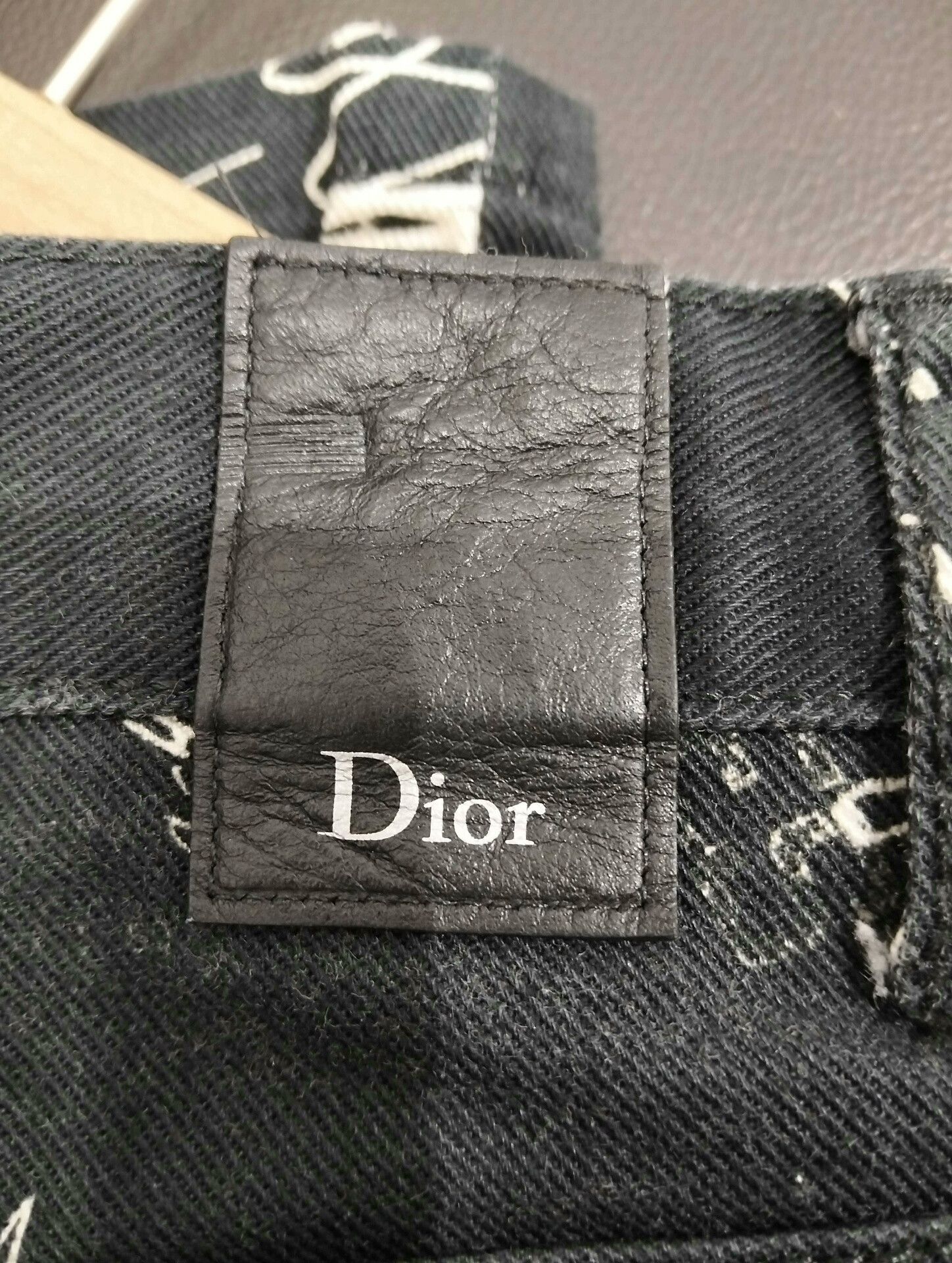 Dior Dior Men's Runway Newspaper Jeans Size US 31 - 4 Thumbnail