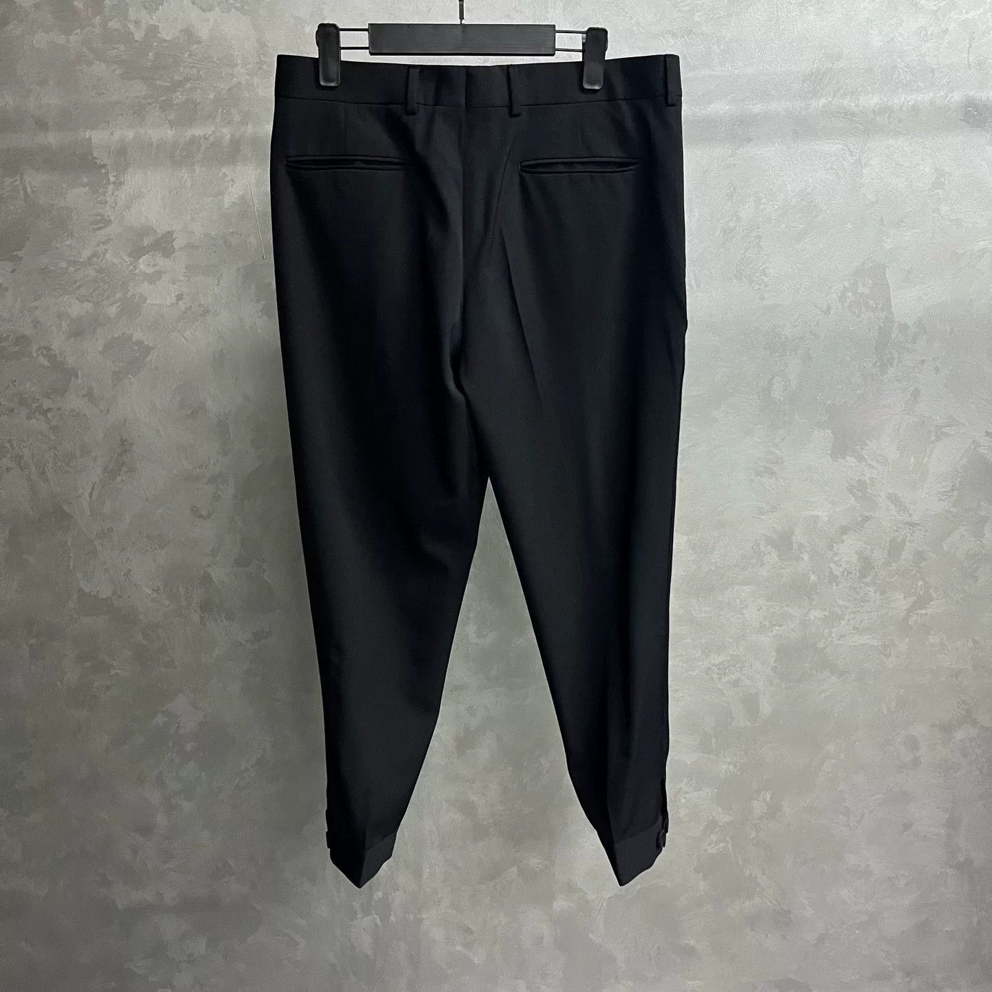 Dior Dior Black High-Waist Pleated Trousers Size US 30 / EU 46 - 5 Thumbnail