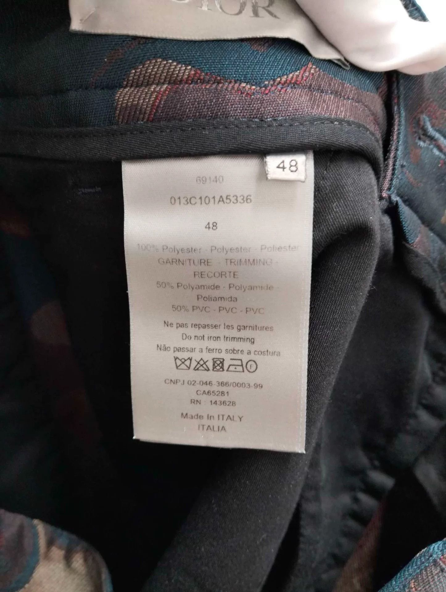 Dior Dior x Peter Doig Camo Cargo Pants Size US 34 / EU 50 - 4 Thumbnail