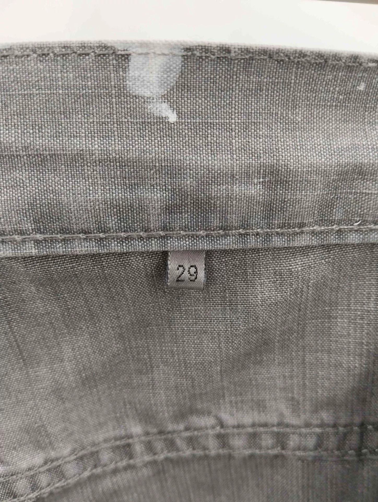 Dior Dior Gray Denim Pants Size 29 Size US 29 - 6 Thumbnail