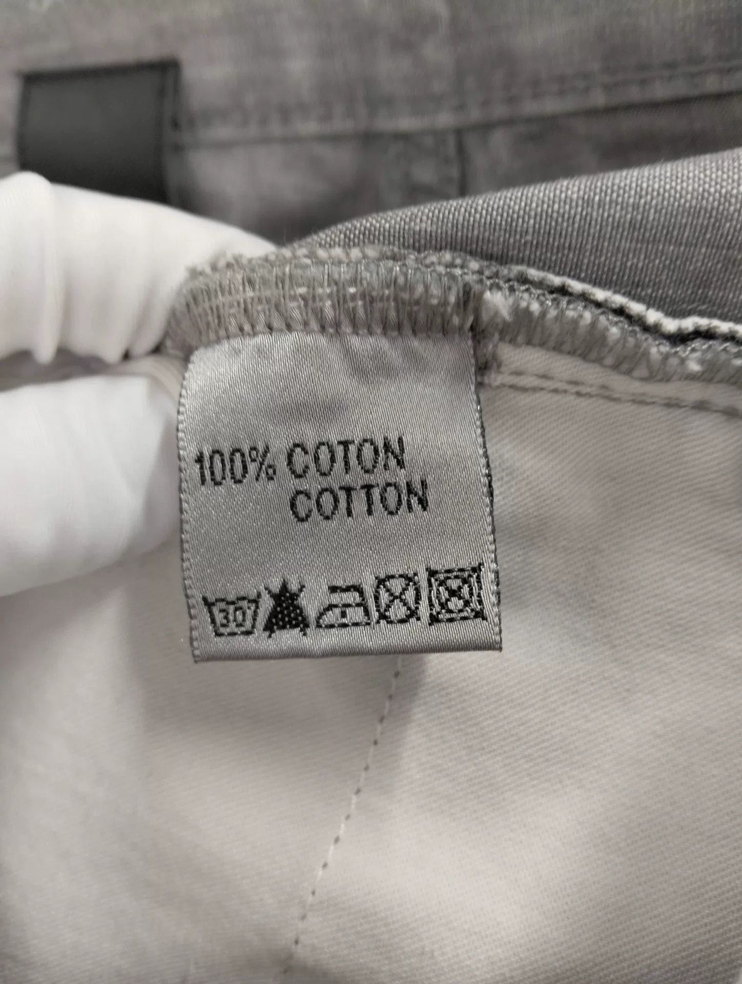 Dior Dior Gray Denim Pants Size 29 Size US 29 - 5 Thumbnail