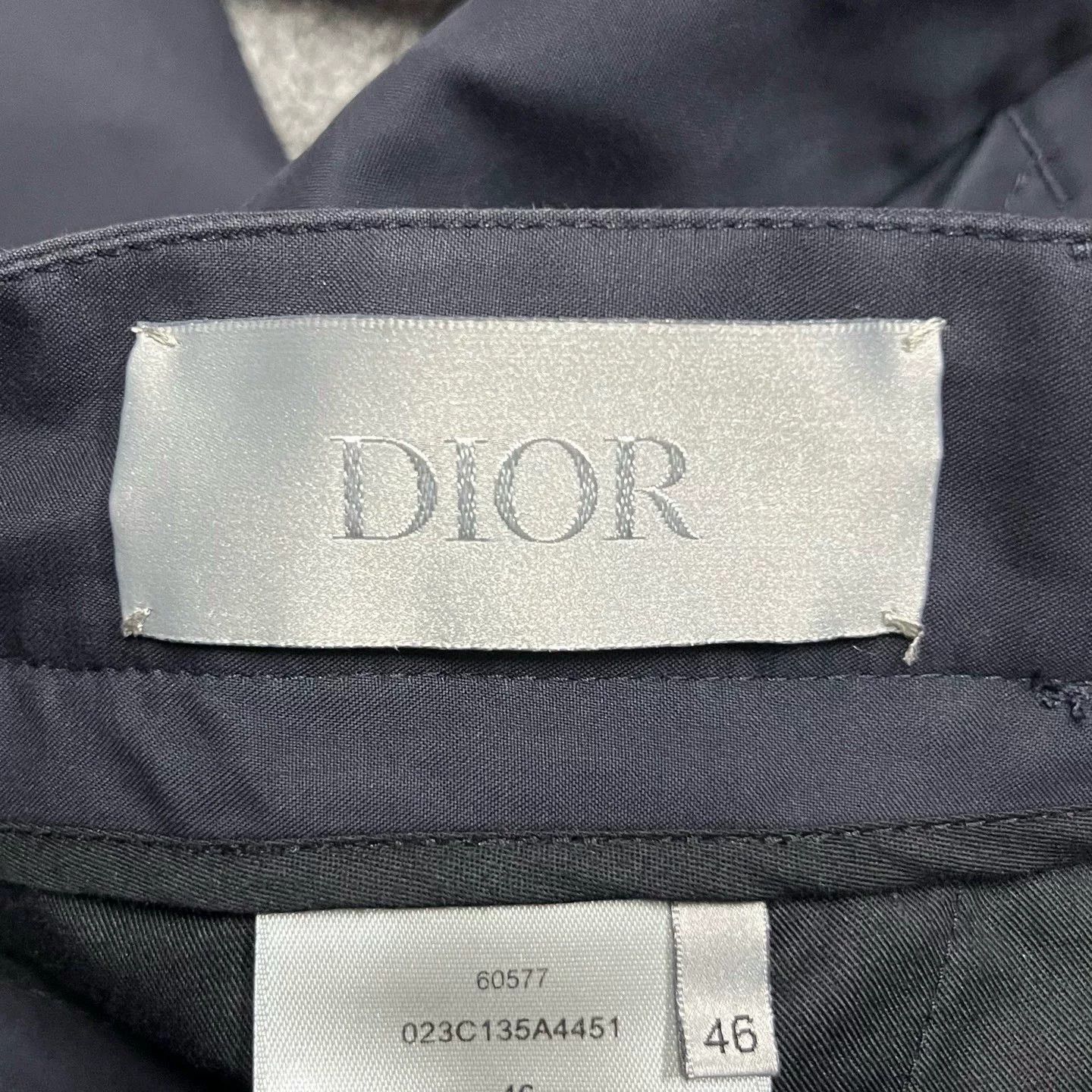 Dior Dior Black Mid-Rise Straight Casual Pants Size US 36 / EU 52 - 4 Thumbnail
