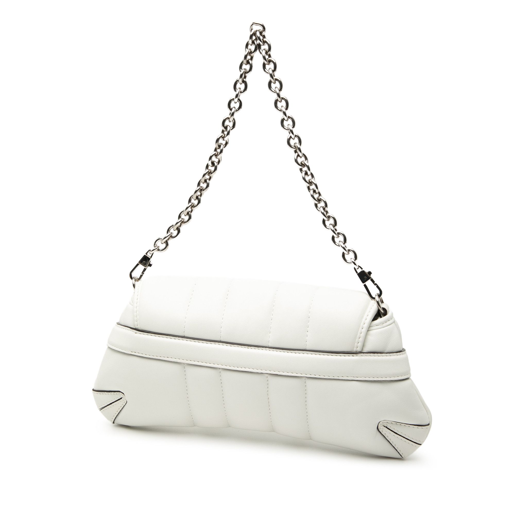 Gucci Gucci Small Quilted Leather Horsebit Chain Satchel Size ONE SIZE - 2 Thumbnail