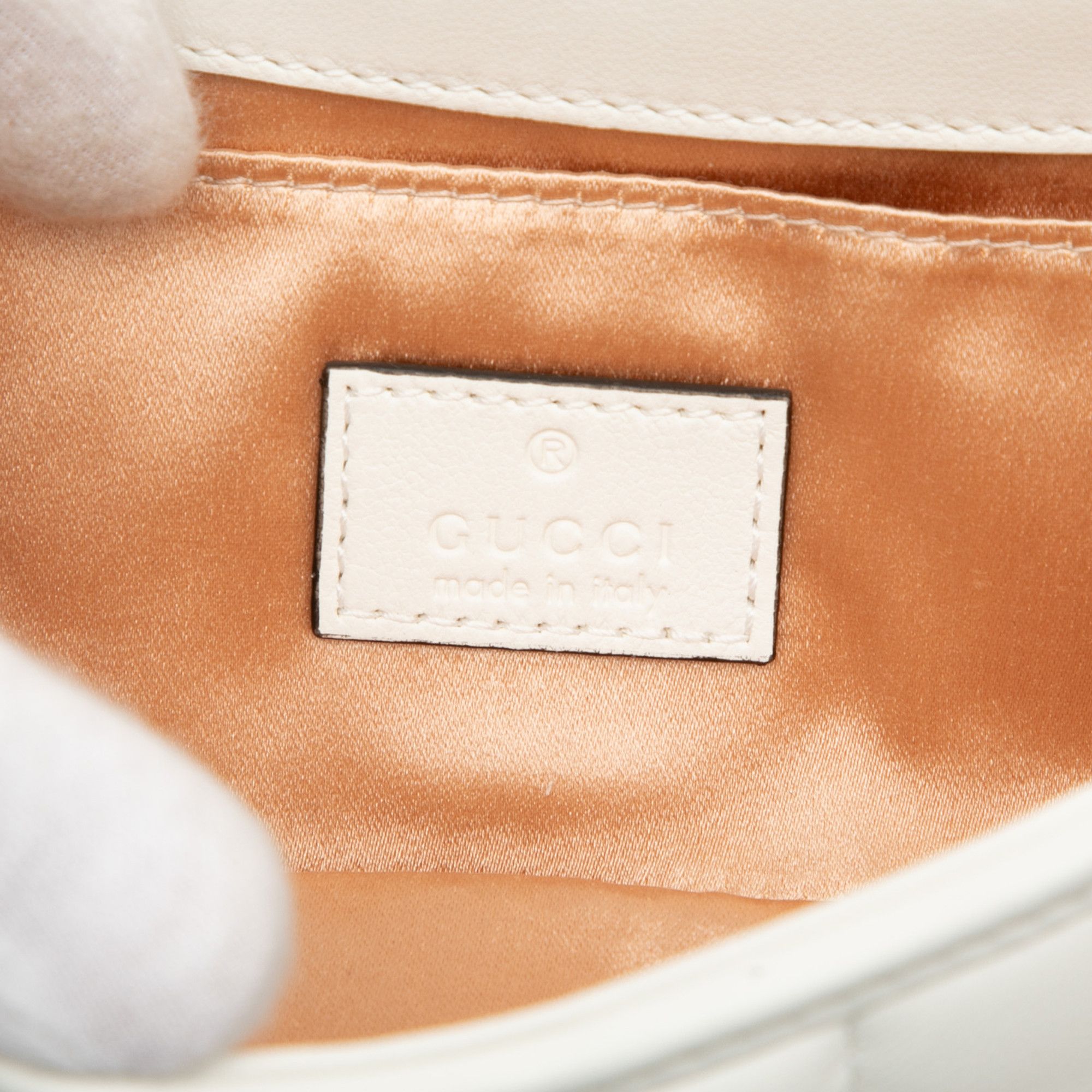 Gucci Gucci Small Quilted Leather Horsebit Chain Satchel Size ONE SIZE - 5 Thumbnail