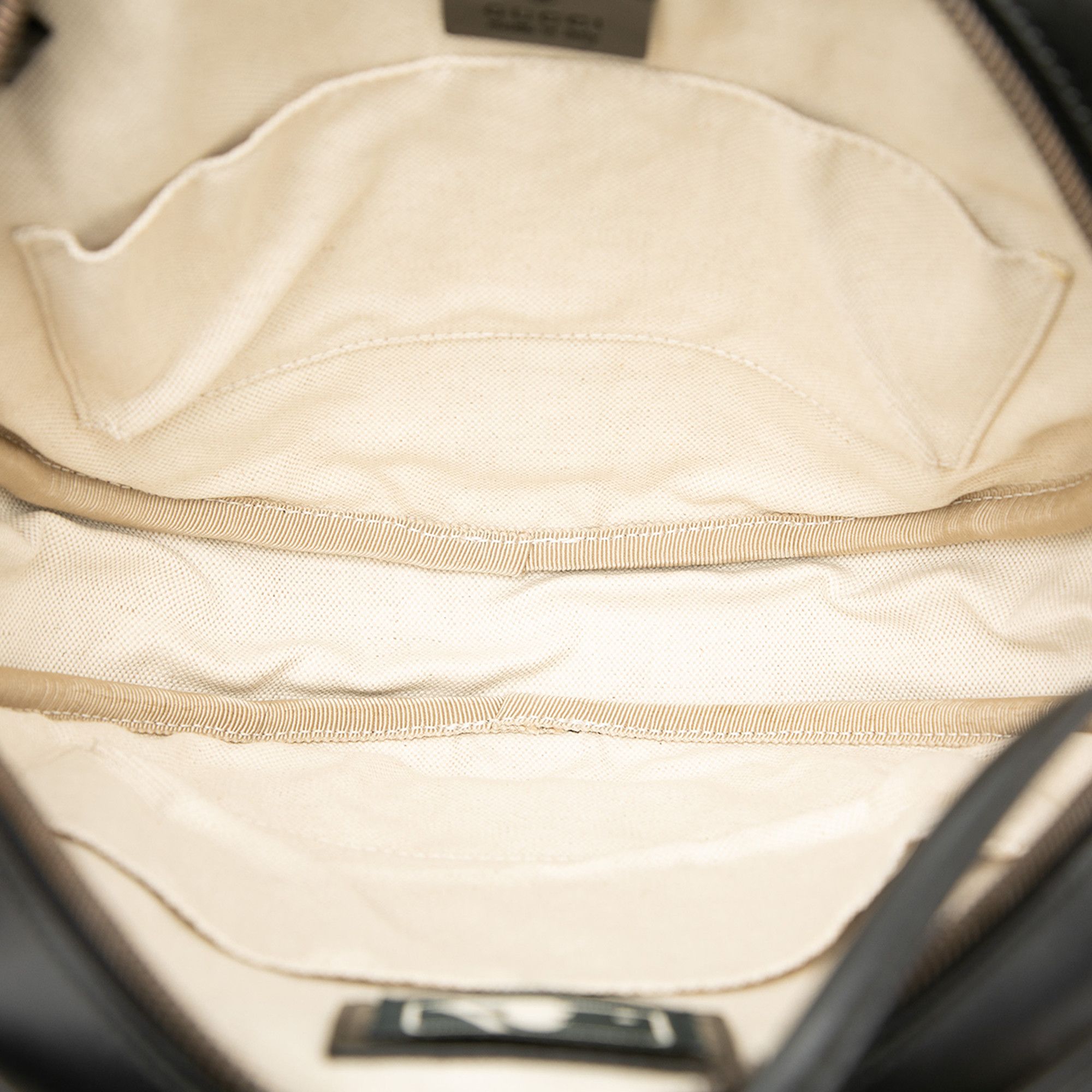 Gucci Gucci MLB Leather LA Angels Round Backpack Size ONE SIZE - 4 Thumbnail