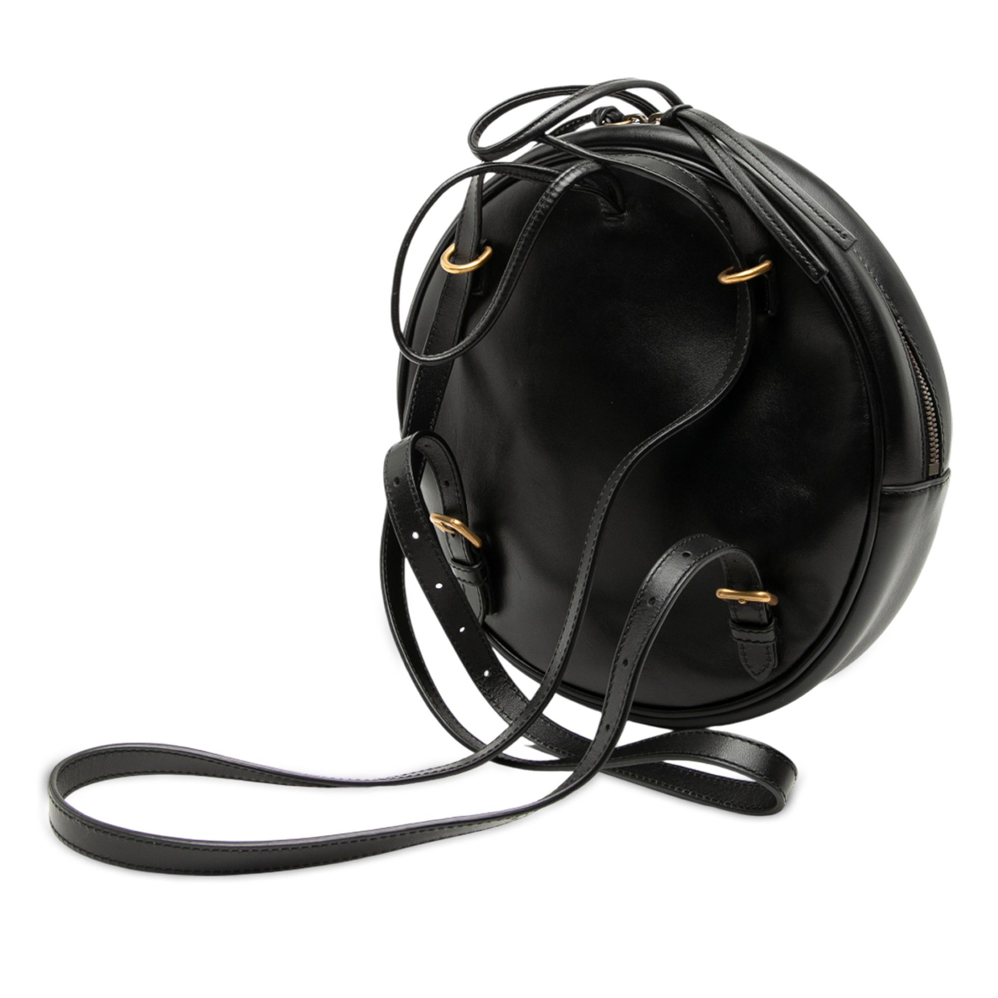 Gucci Gucci MLB Leather LA Angels Round Backpack Size ONE SIZE - 2 Thumbnail