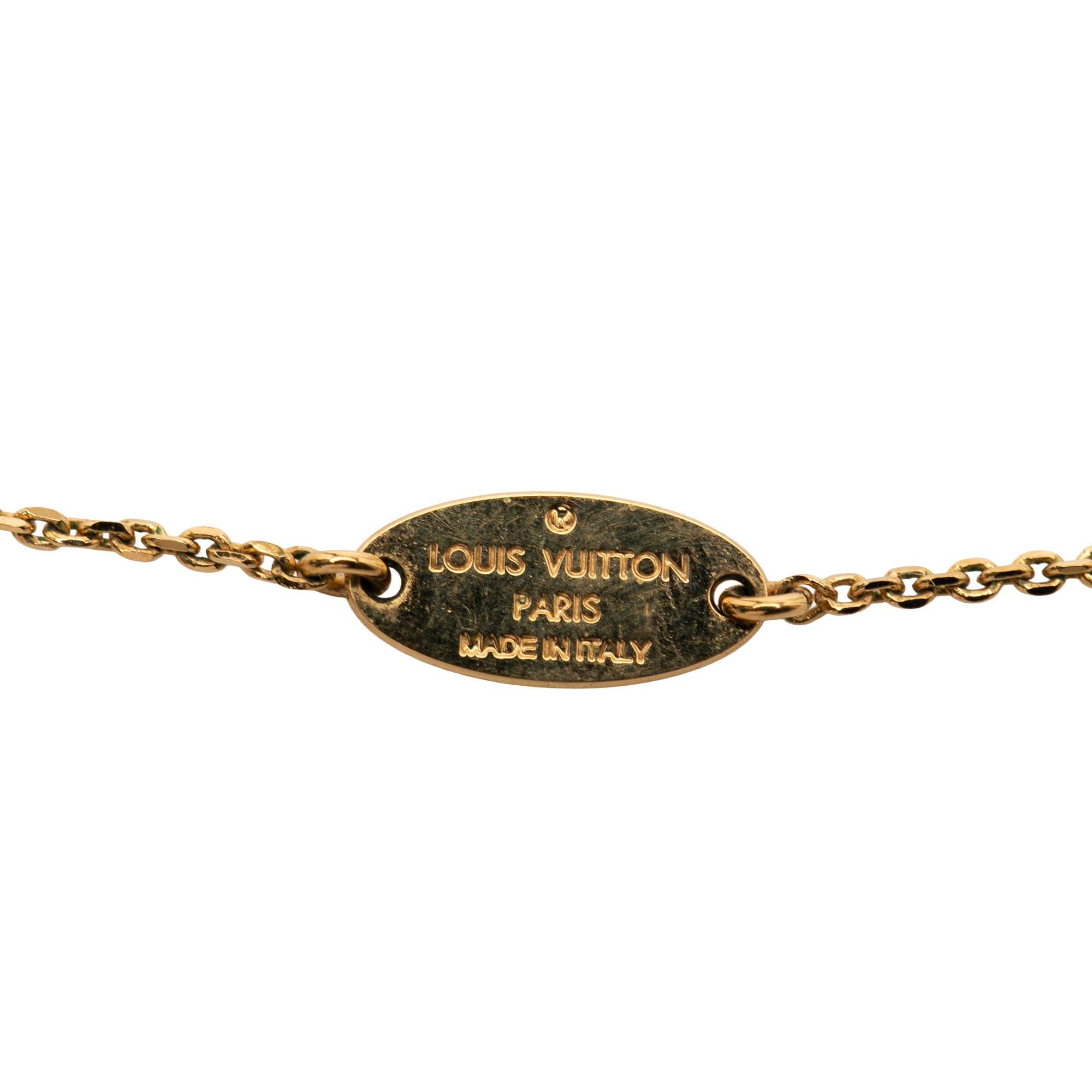 Louis Vuitton Louis Vuitton Gold Plated LV and Me Letter T Pendant Necklace Size ONE SIZE - 4 Thumbnail