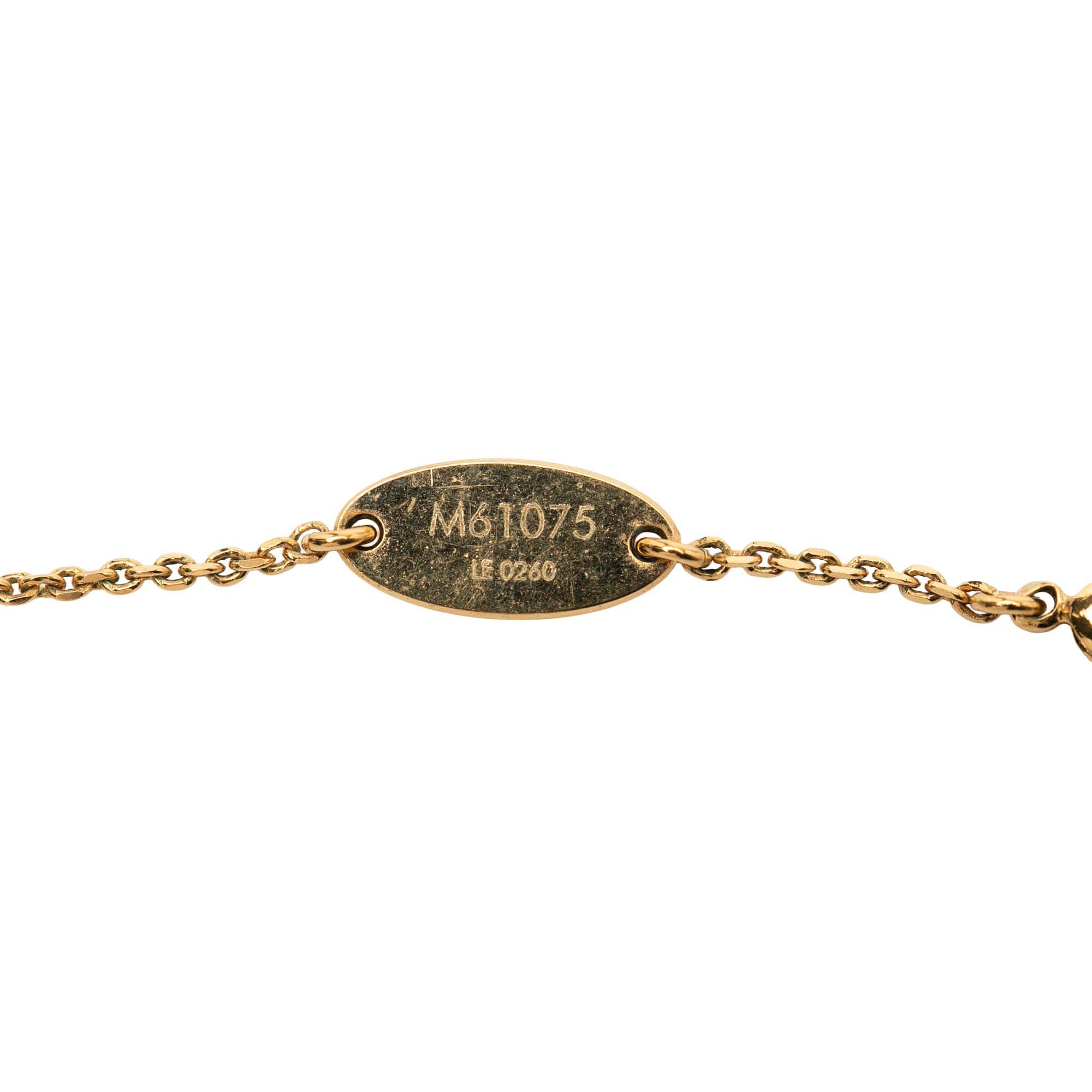 Louis Vuitton Louis Vuitton Gold Plated LV and Me Letter T Pendant Necklace Size ONE SIZE - 3 Thumbnail