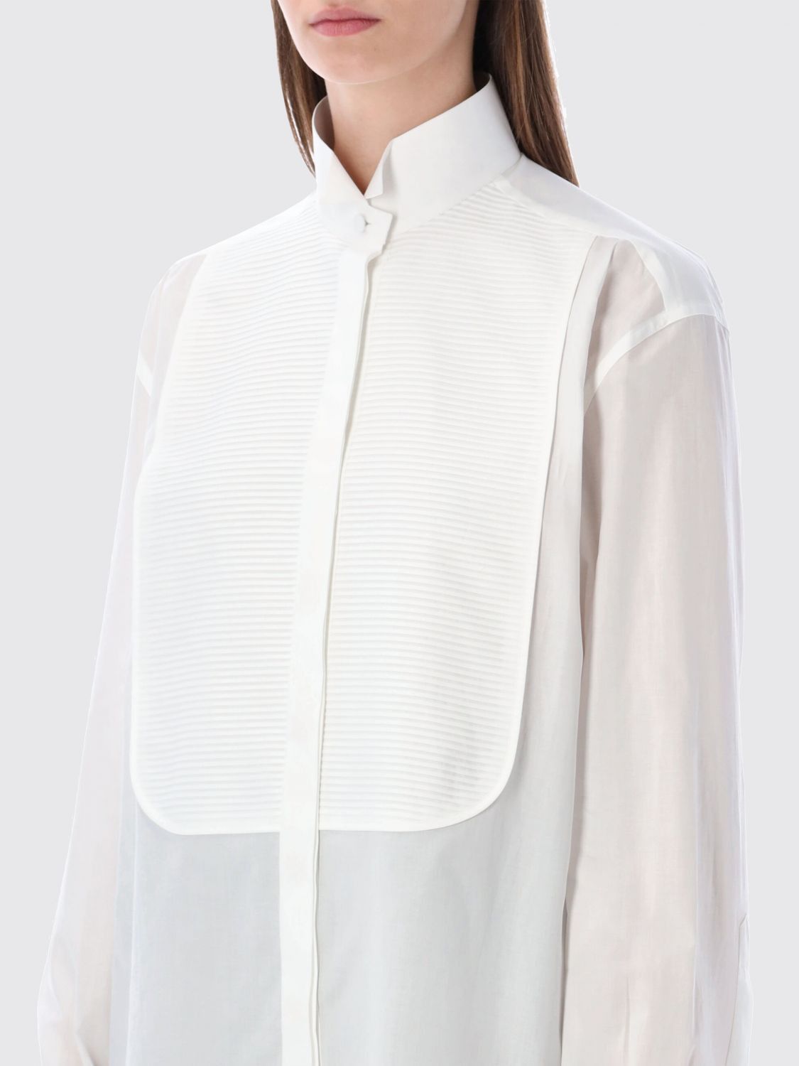 Tom Ford Tom Ford Shirt Woman White Size XS / US 0-2 / IT 36-38 - 3 Thumbnail