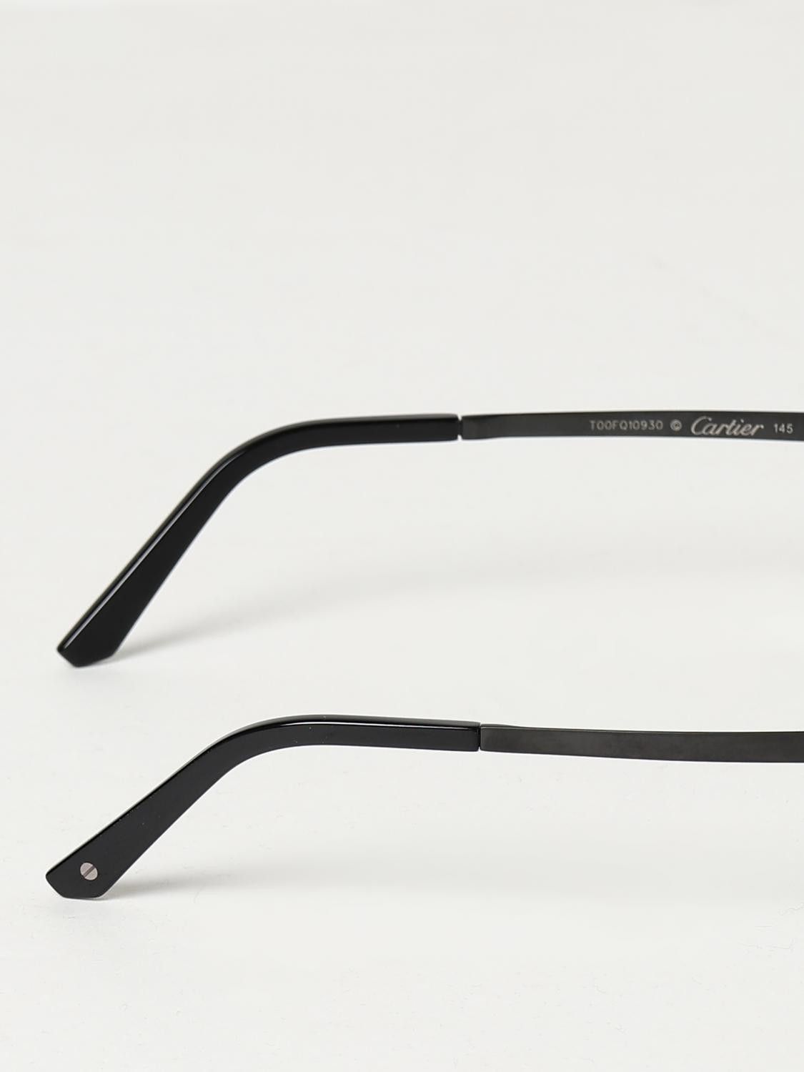 Cartier Cartier Optical Frames Men Black Size ONE SIZE - 3 Thumbnail