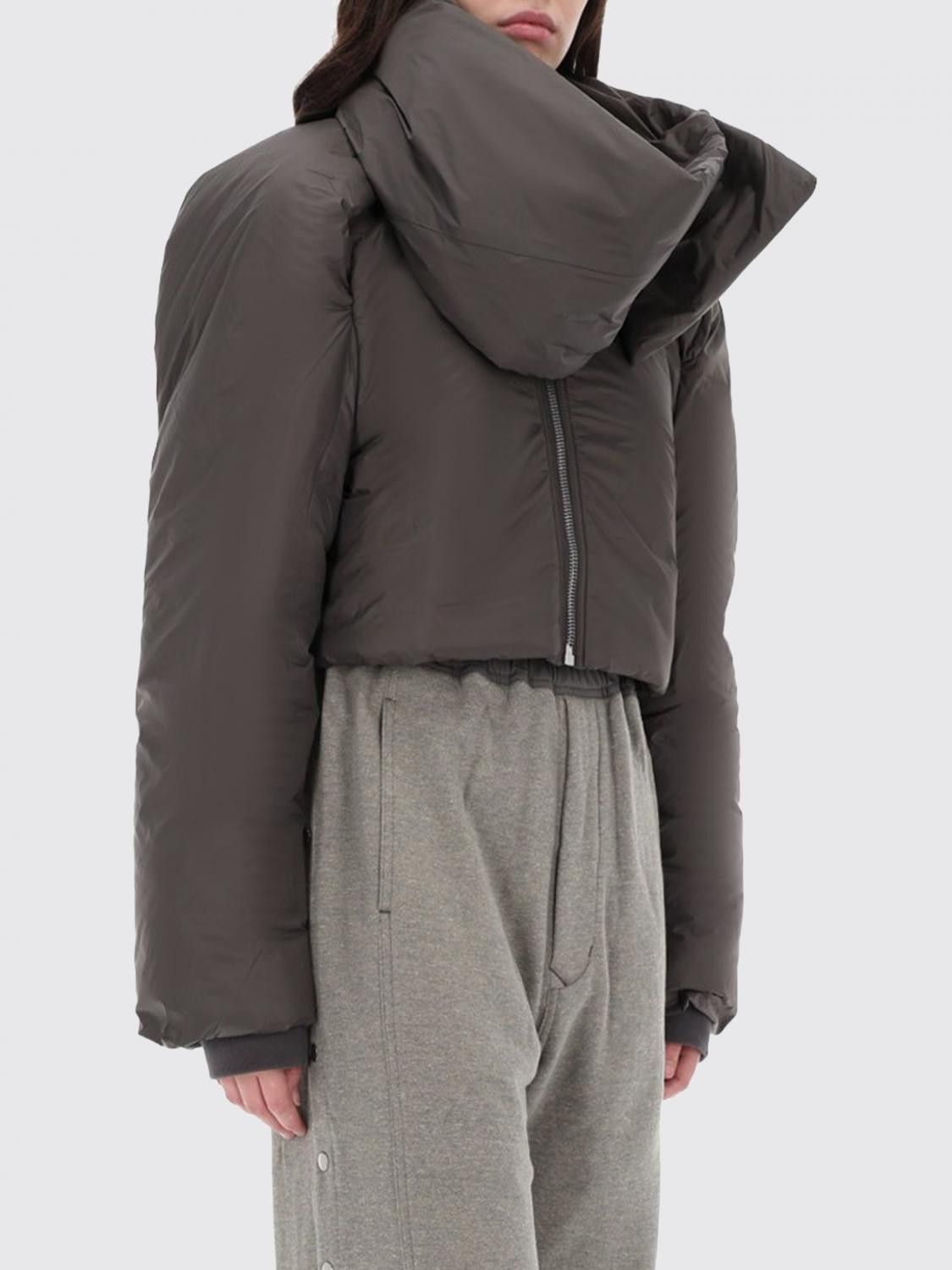 Rick Owens Drkshdw Rick Owens Drkshdw Jacket Woman Brown Size L / US 10 / IT 46 - 4 Thumbnail