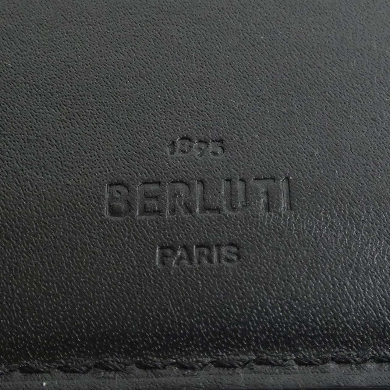 Other Other Berluti Makore Scritto Leather Wallet Leather Short Wallet DUTY FREE for USA Size ONE SIZE - 3 Thumbnail