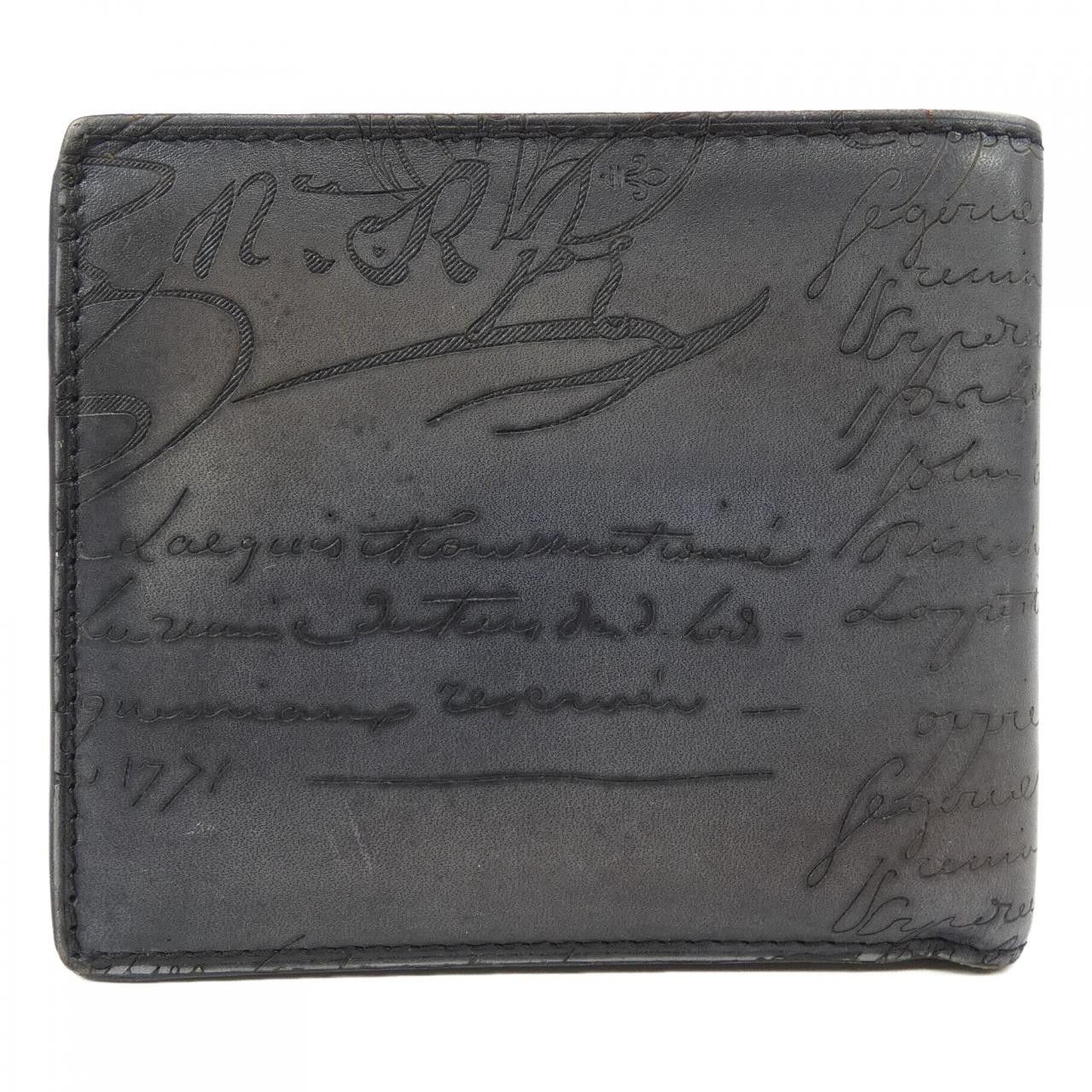 Other Other Berluti Makore Scritto Leather Wallet Leather Short Wallet DUTY FREE for USA Size ONE SIZE - 2 Thumbnail