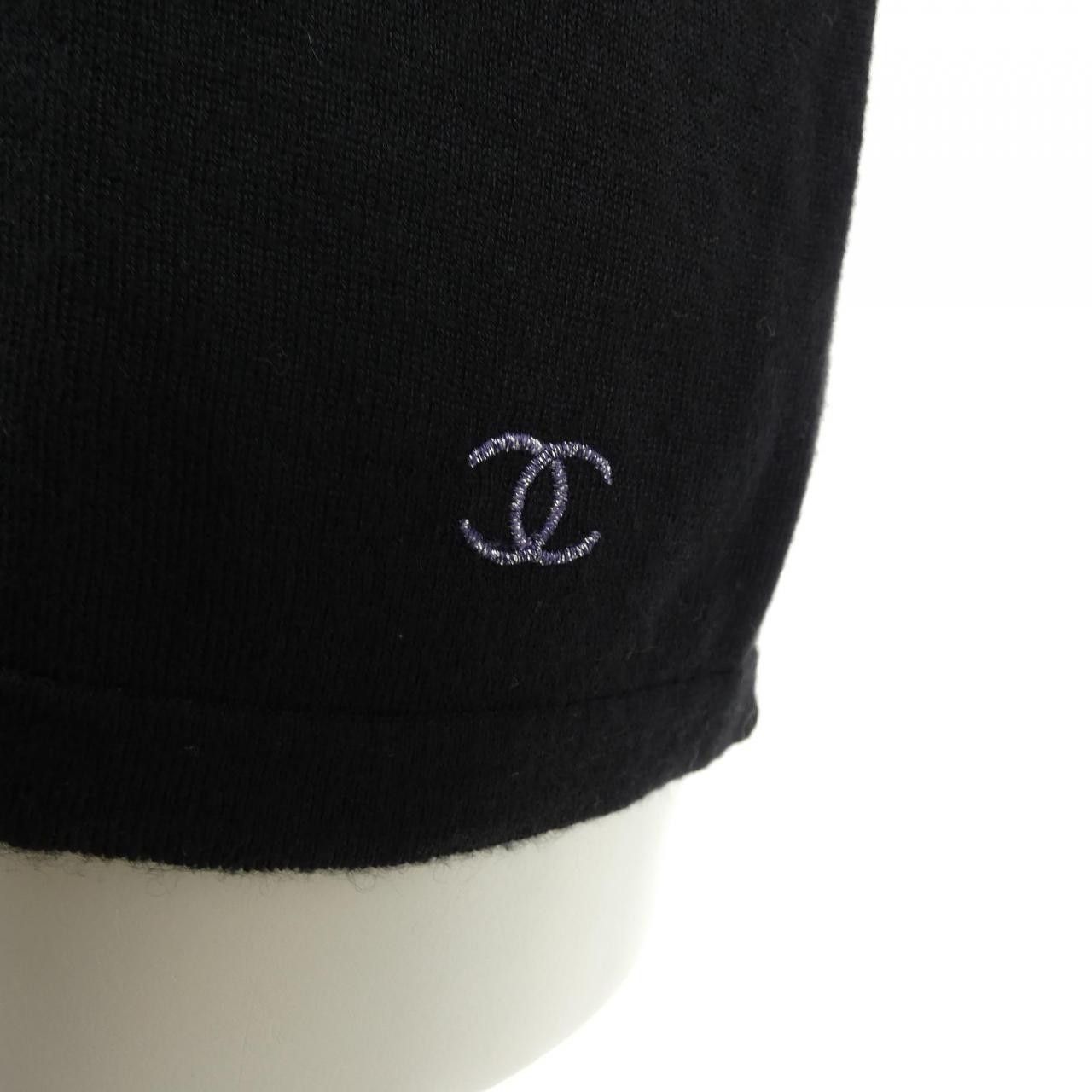 Chanel Chanel Chanel Silk Cashmere Knit Others Tops P33506K00897 08A DUTY FREE for USA Size ONE SIZE - 7 Thumbnail