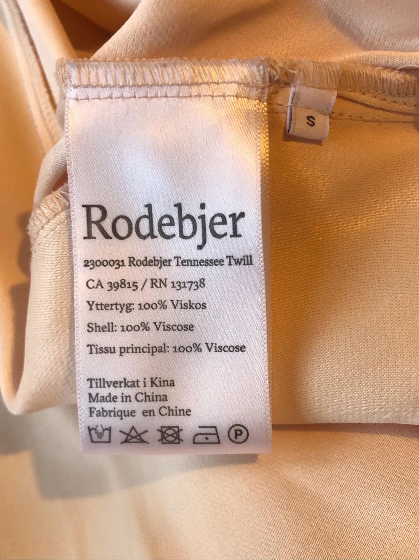 Rodebjer Rodebjer Tennessee Twill Blouse Size S / US 4 / IT 40 - 3 Thumbnail