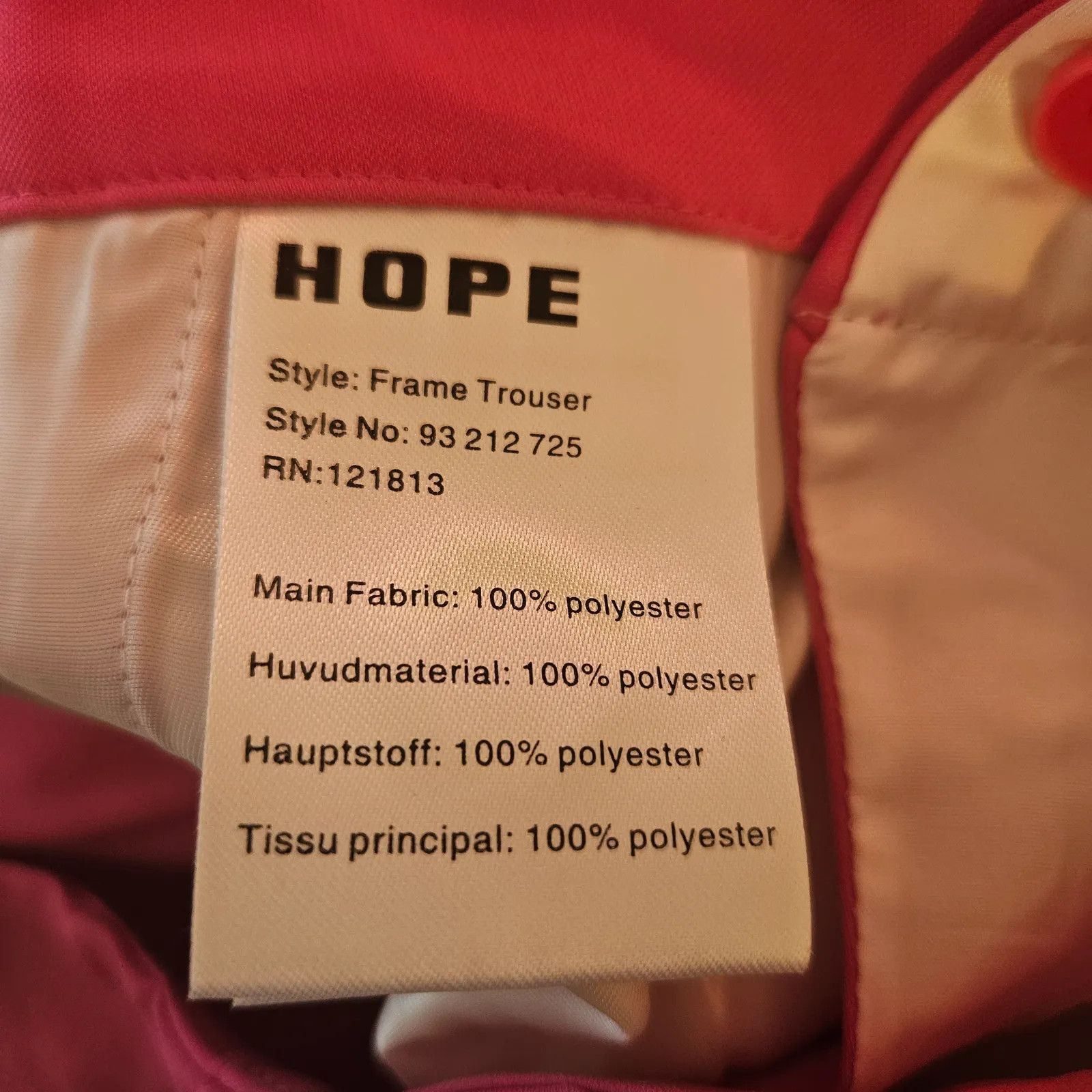 Hope Hope Pants Size 25" / US 0 / IT 36 - 3 Thumbnail