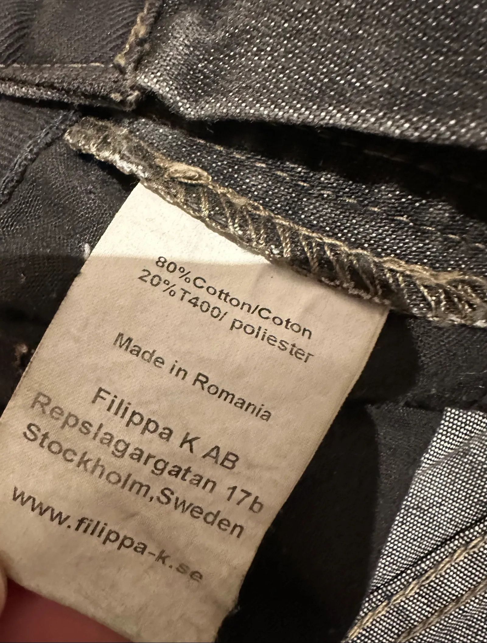 Filippa K Filippa K Filippa K classic denim skirt charcoal Skirt Size 28" / US 6 / IT 42 - 3 Thumbnail