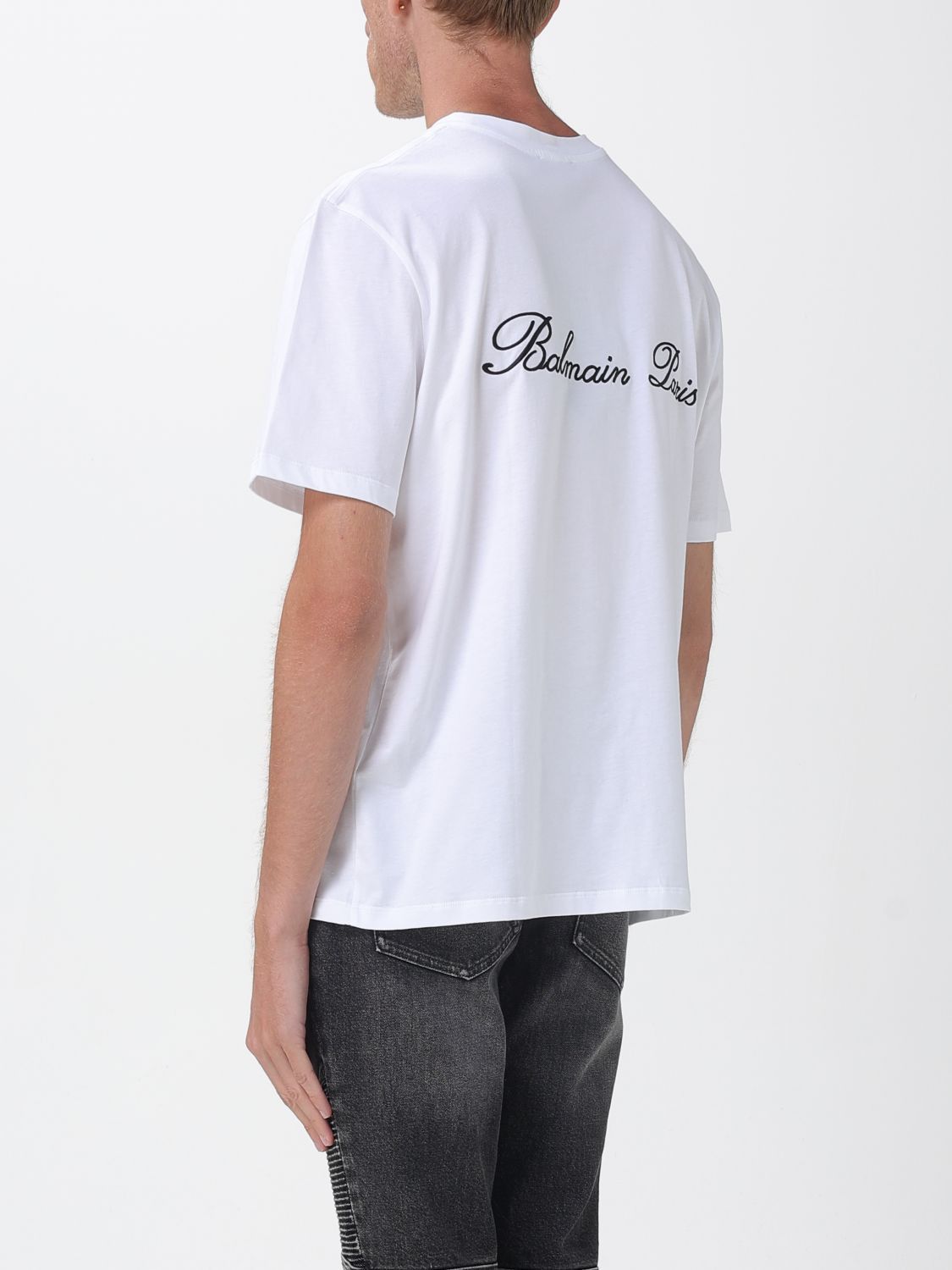 Balmain Balmain T-Shirt Men White Size US XXL / EU 58 / 5 - 3 Thumbnail