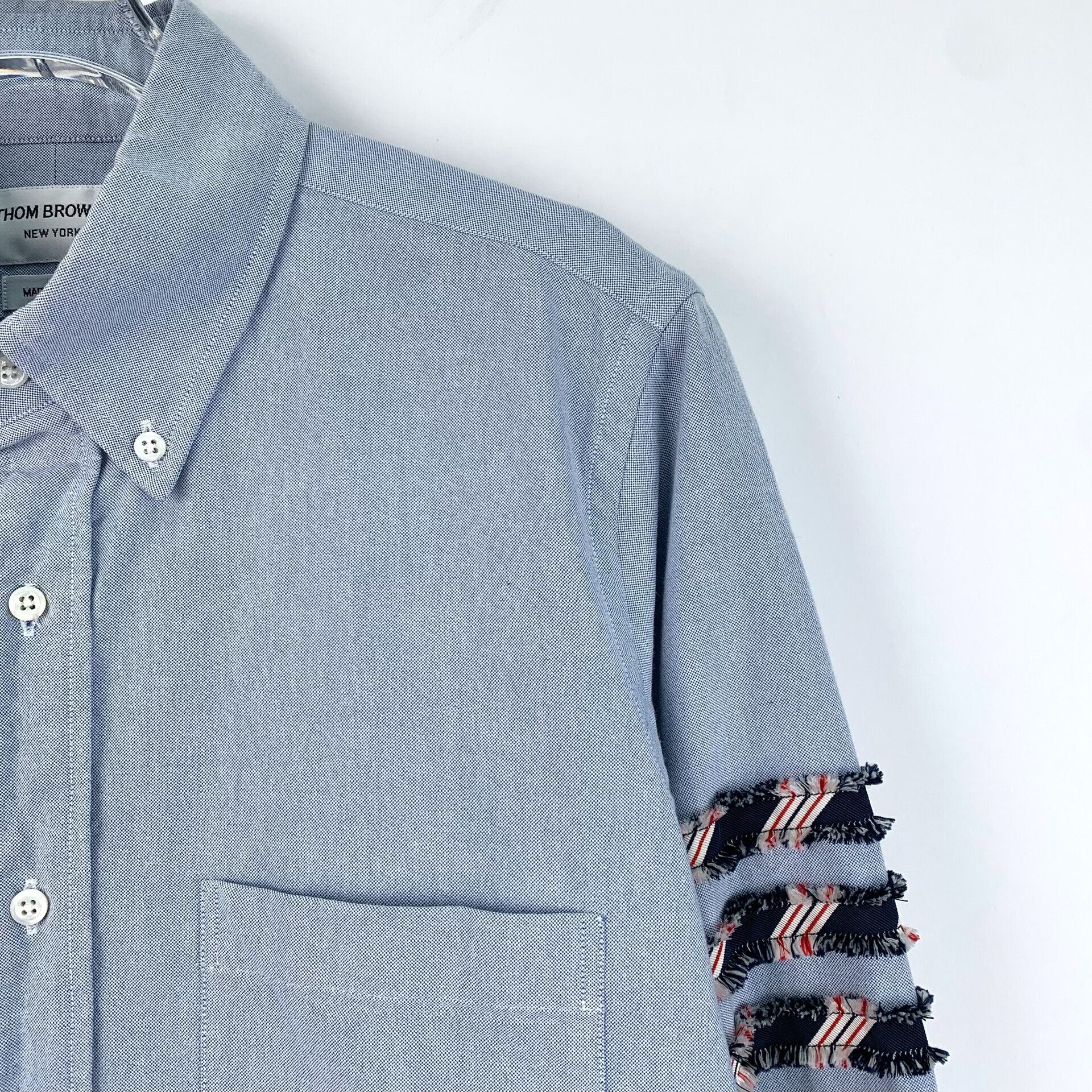 Thom Browne Thom Browne Oxford Cotton Long Sleeve Shirt Size US S / EU 44-46 / 1 - 3 Thumbnail