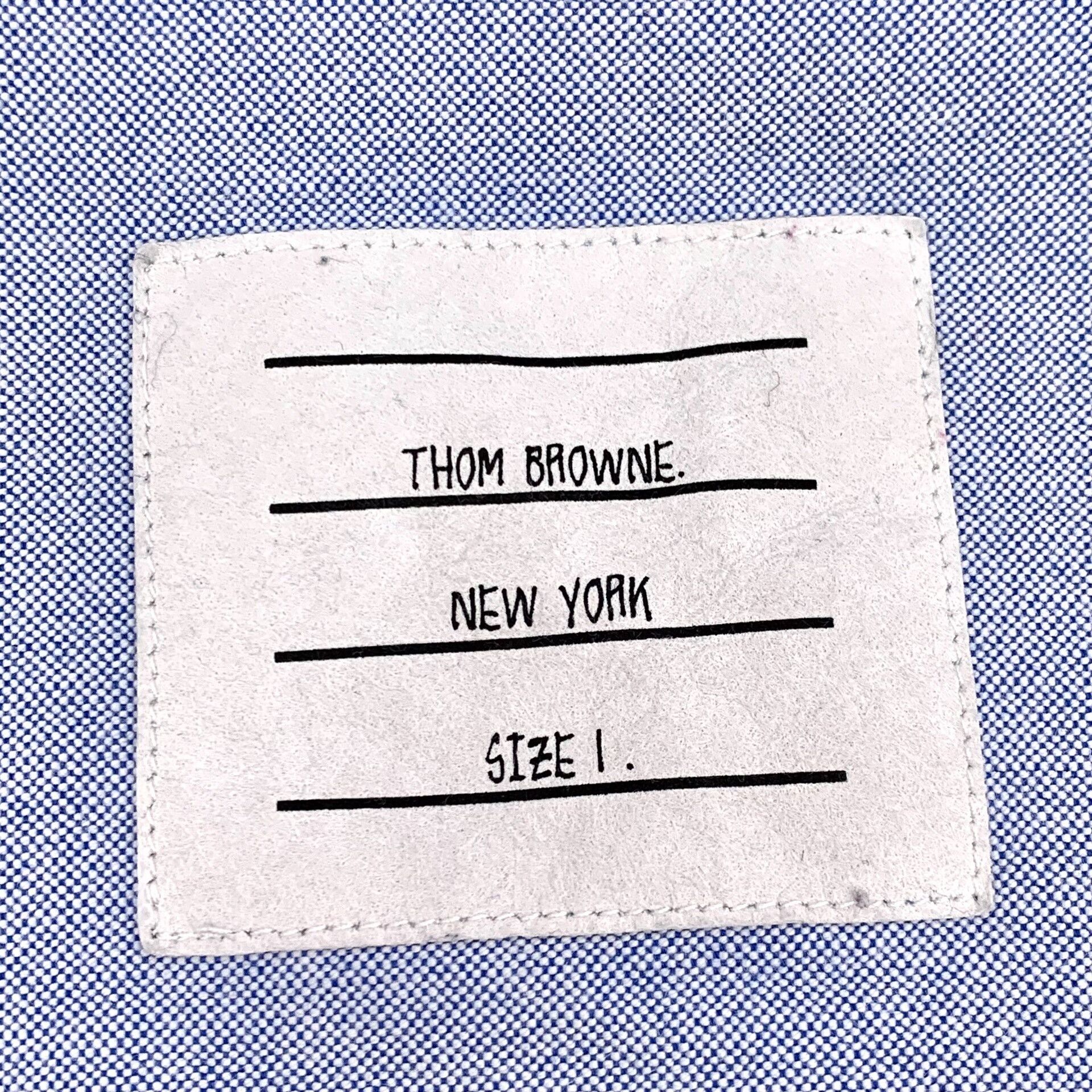 Thom Browne Thom Browne Oxford Cotton Long Sleeve Shirt Size US S / EU 44-46 / 1 - 6 Thumbnail