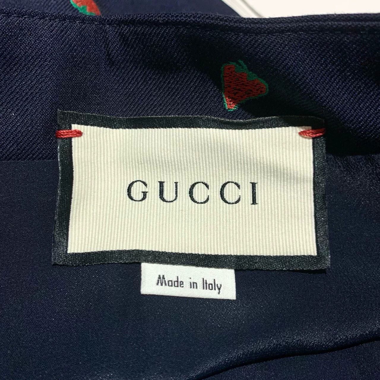 Gucci Gucci Double G Strawberry Embroidered Skirt Size US 38 / EU 54 - 5 Thumbnail