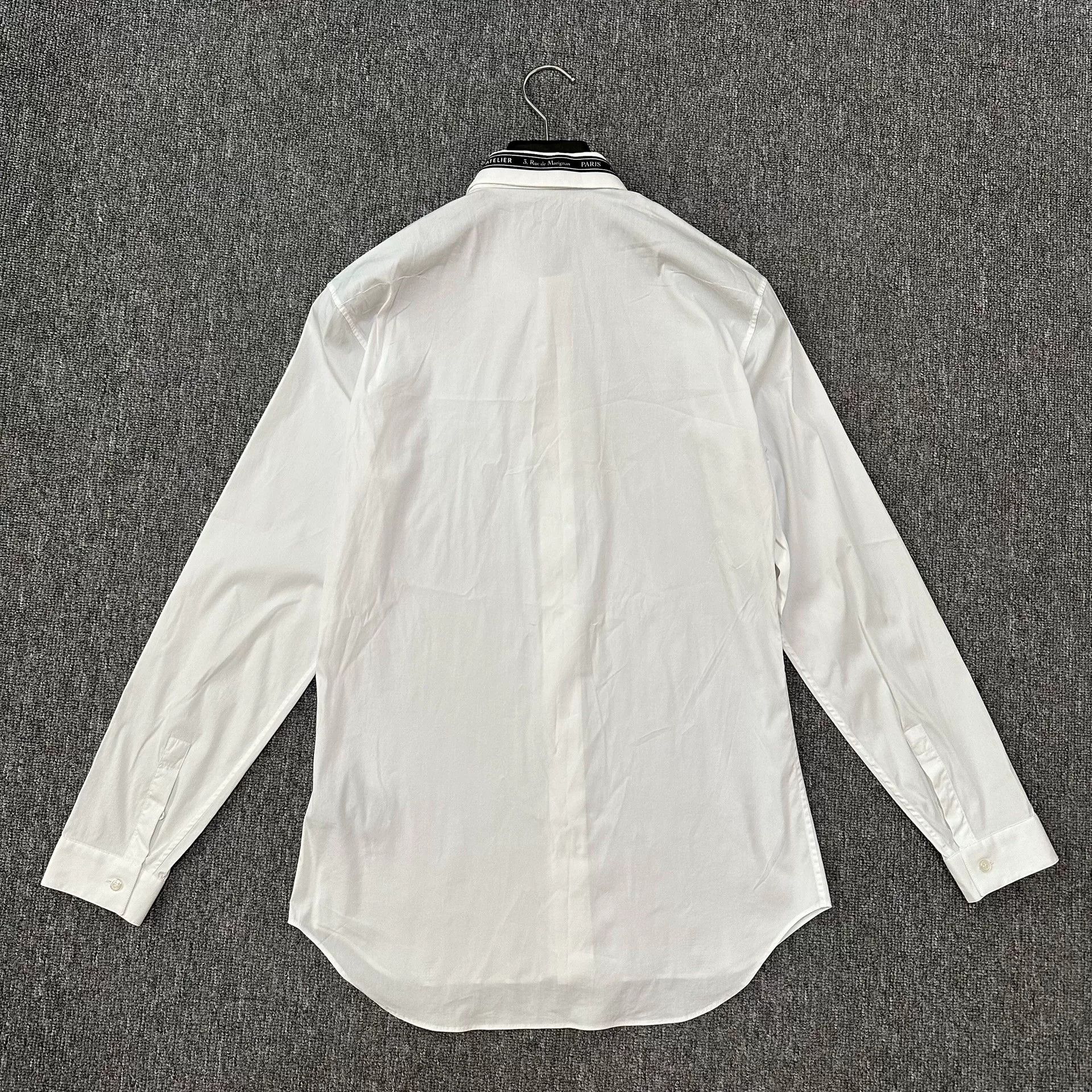 Dior Dior Collar Logo Long Sleeve Shirt Size US M / EU 48-50 / 2 - 3 Thumbnail