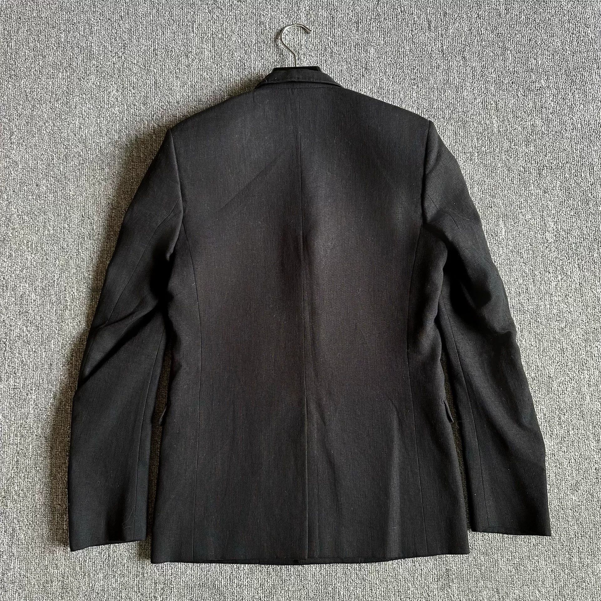 Dior Dior Round Brooch Linen Blazer Size US M / EU 48-50 / 2 - 3 Thumbnail