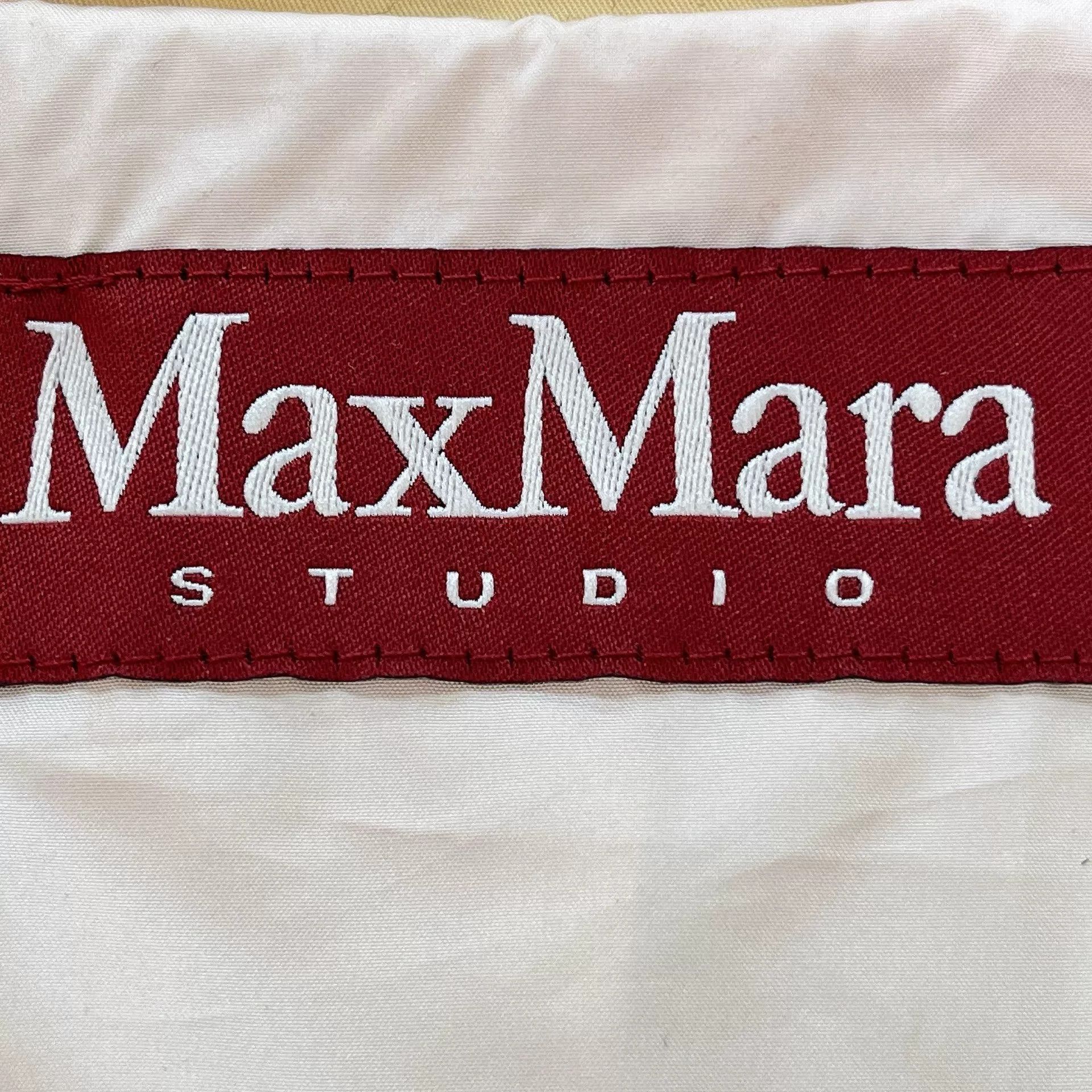 Max Mara MaxMara Yellow Belted Trench Coat Size US M / EU 48-50 / 2 - 3 Thumbnail