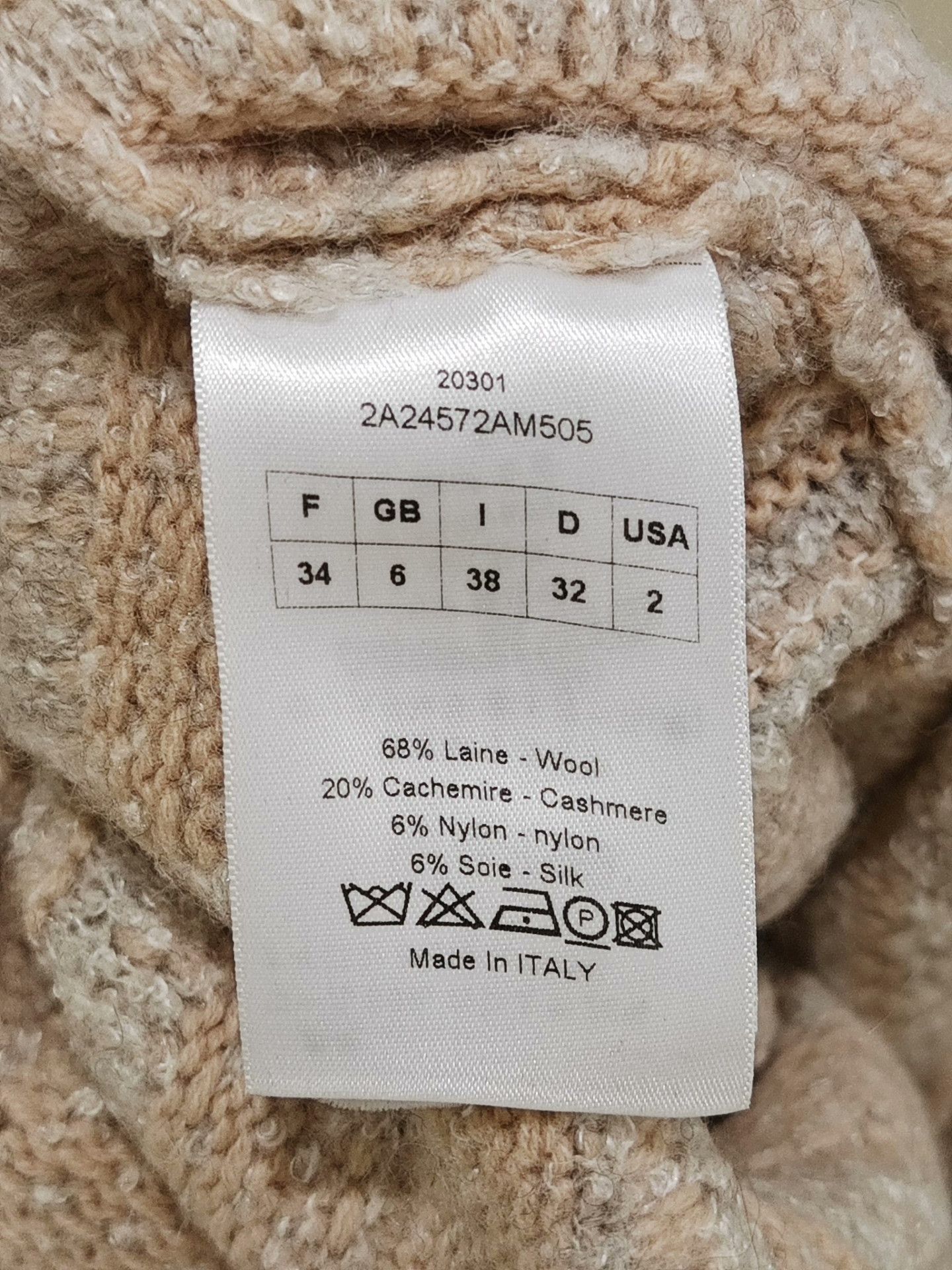 Dior christian dior off-shoulder sweater Size US M / EU 48-50 / 2 - 3 Thumbnail