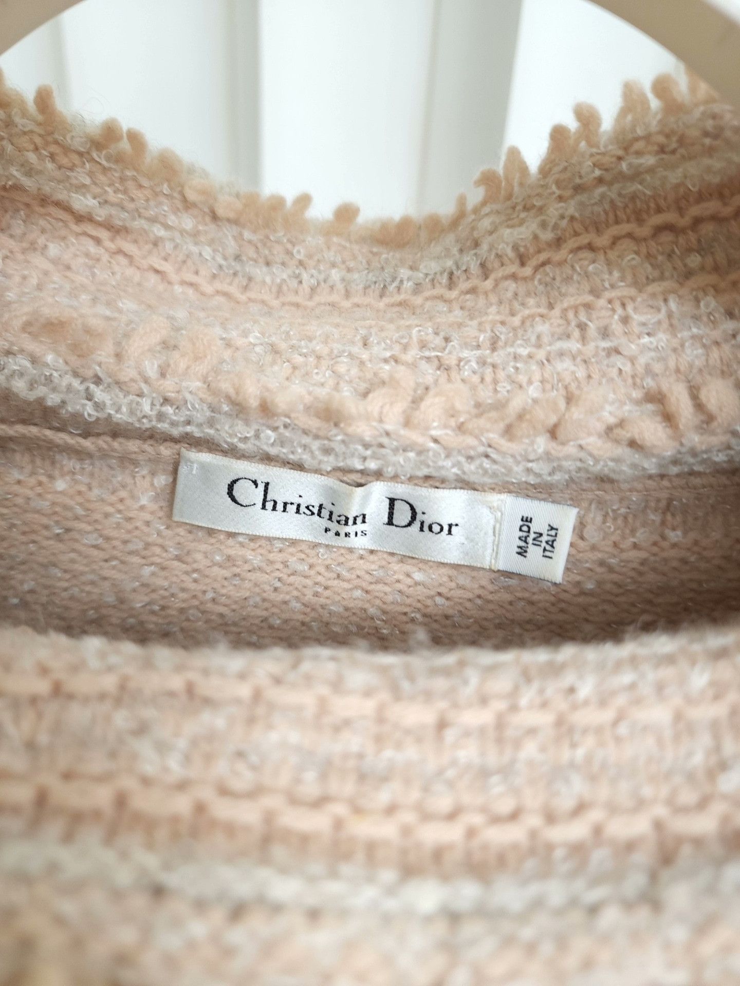 Dior christian dior off-shoulder sweater Size US M / EU 48-50 / 2 - 6 Thumbnail