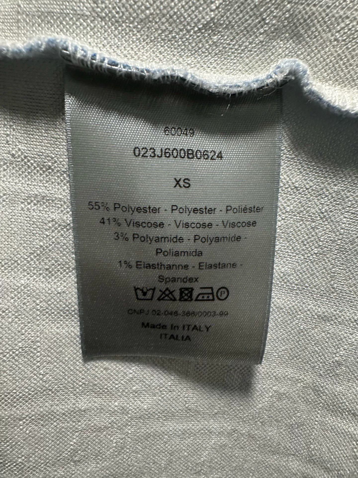 Dior Dior Gradient Logo Short Sleeve T-Shirt Size US XS / EU 42 / 0 - 6 Thumbnail