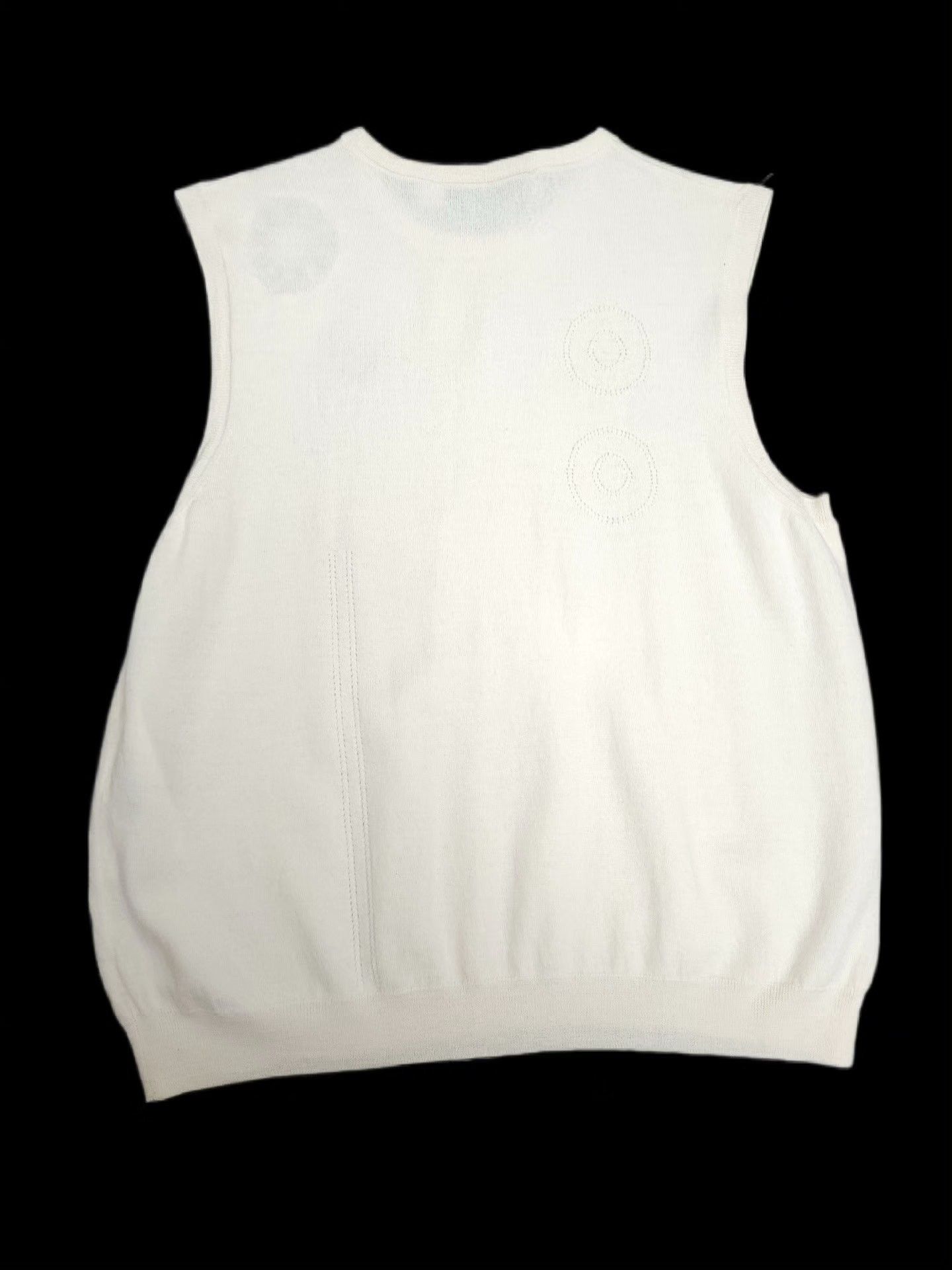 Dior dior wool sleeveless vest with logo Size US XS / EU 42 / 0 - 2 Thumbnail