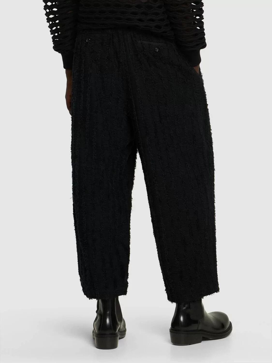 Junya Watanabe junya watanabe wide-leg black pants Size US 34 / EU 50 - 9 Thumbnail