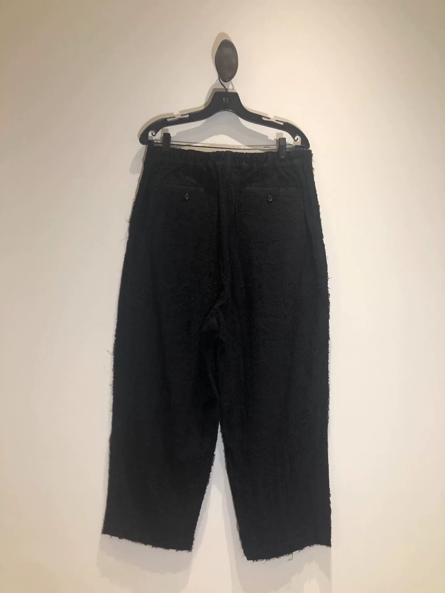 Junya Watanabe junya watanabe wide-leg black pants Size US 34 / EU 50 - 2 Thumbnail