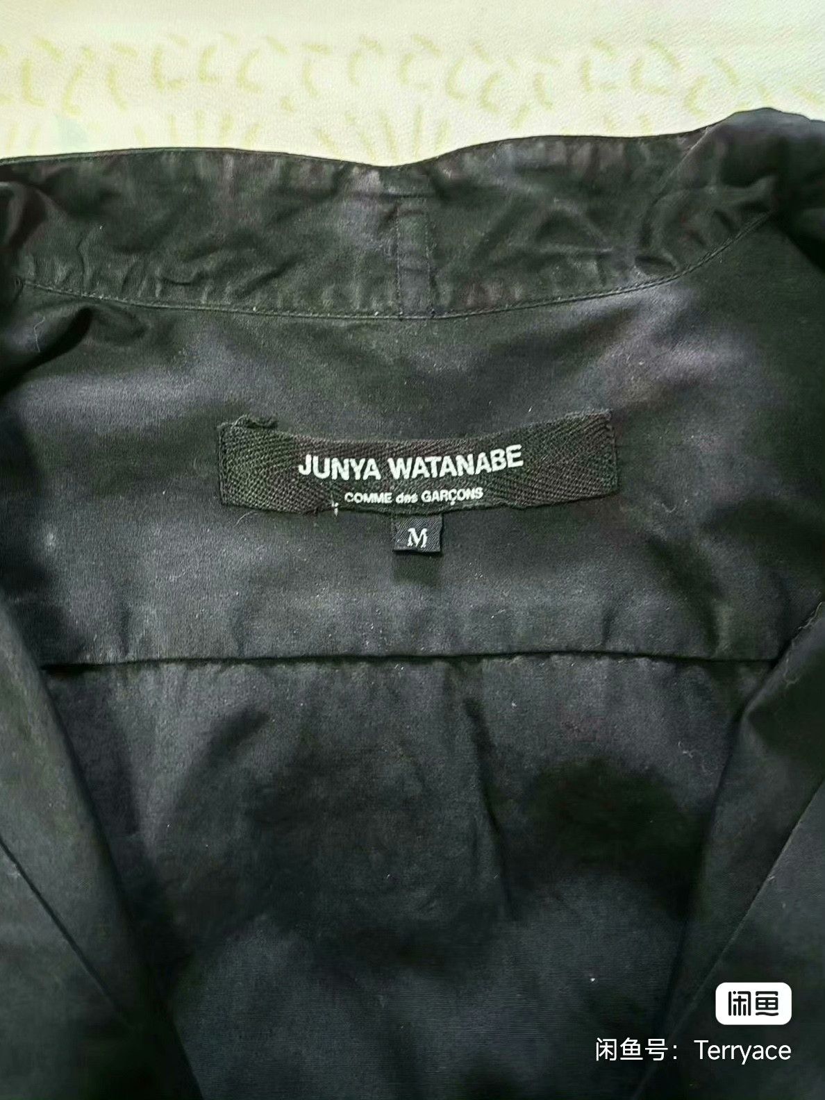 Junya Watanabe Junya Watanabe Black Long Bow Shirt Size US M / EU 48-50 / 2 - 4 Thumbnail