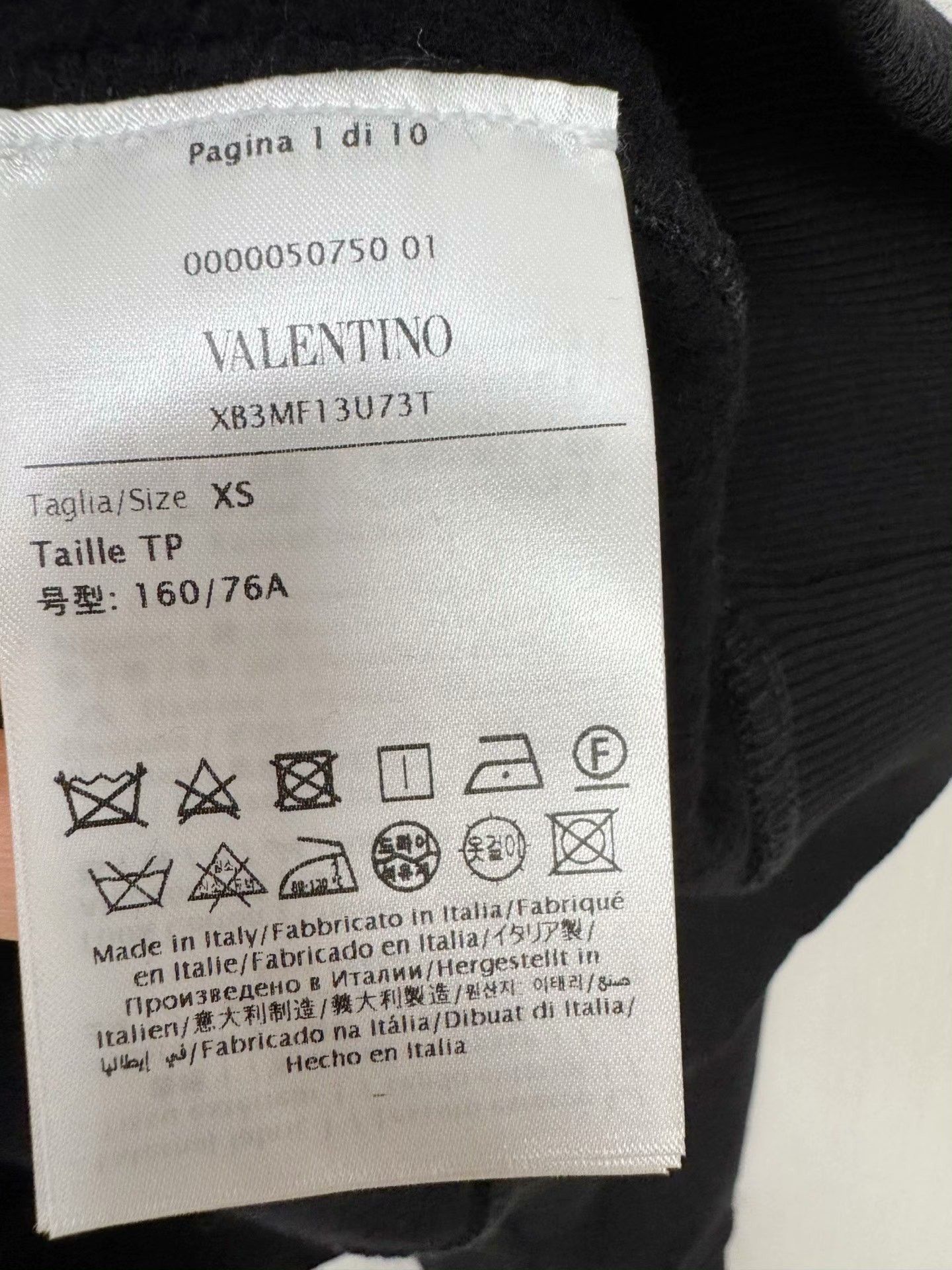 Valentino valentino sweatshirt with bow detail in navy Size US XS / EU 42 / 0 - 6 Thumbnail