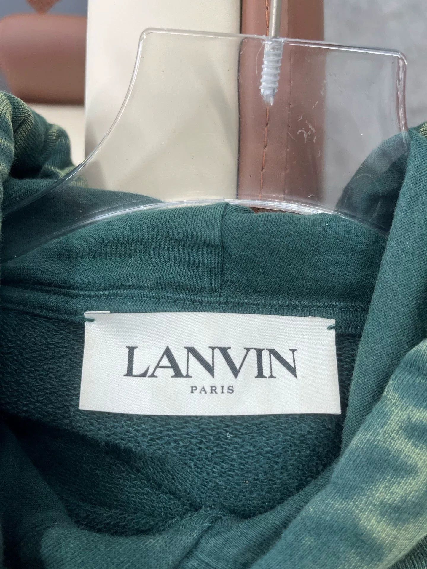 Lanvin lanvin x gallery dept. green hoodie Size US S / EU 44-46 / 1 - 3 Thumbnail