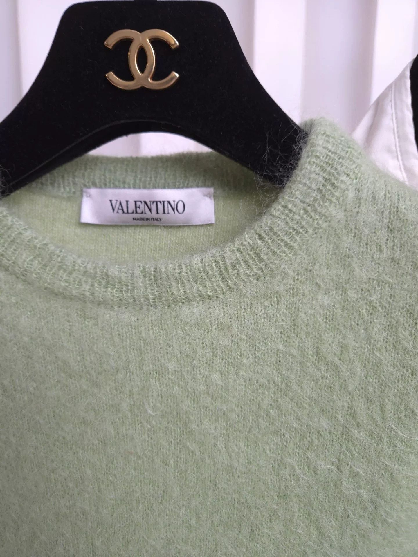 Valentino beautiful green cashmere sweater by Valentino Size US S / EU 44-46 / 1 - 5 Thumbnail