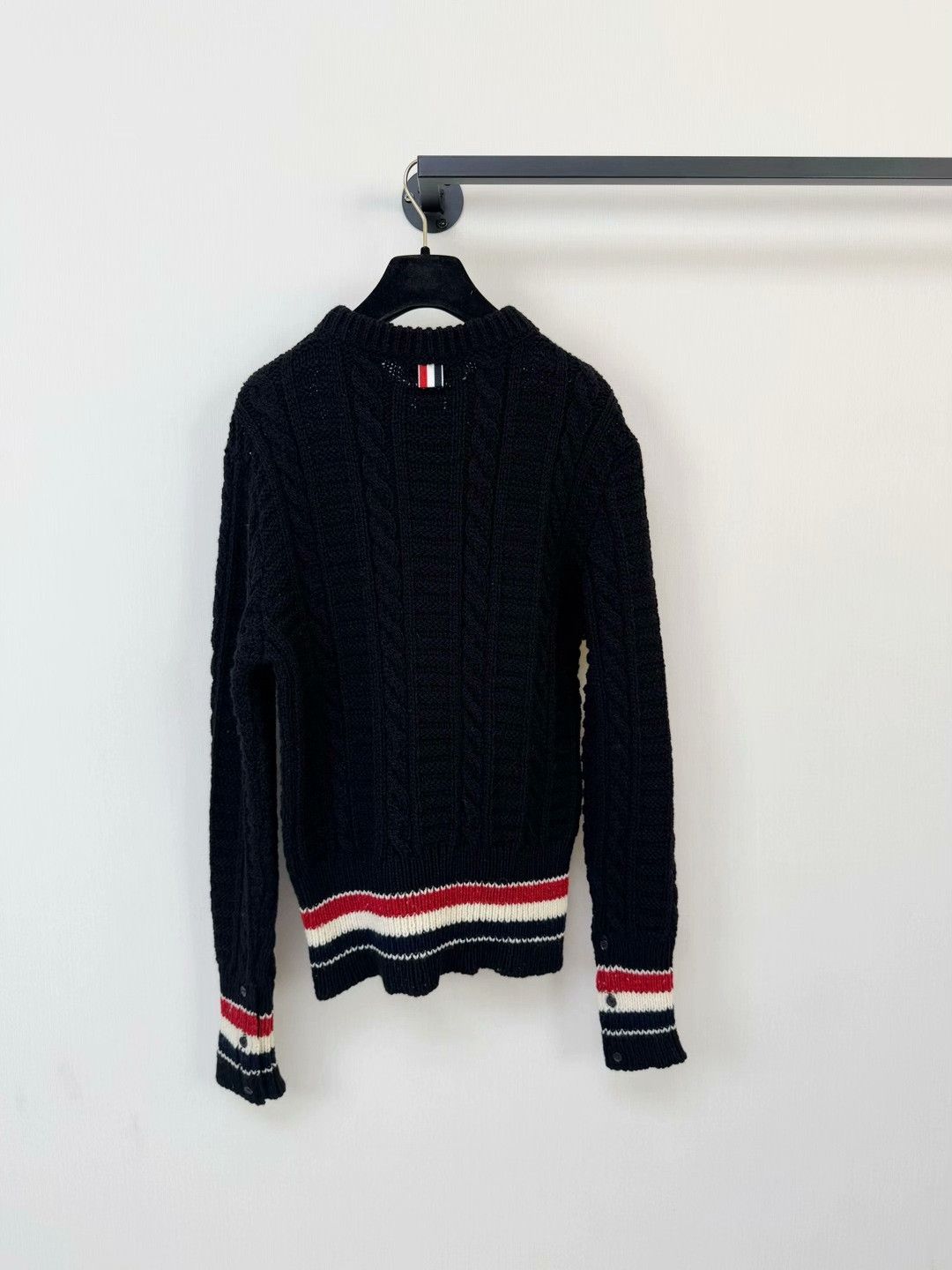 Thom Browne thom browne cable knit wool sweater Size US M / EU 48-50 / 2 - 3 Thumbnail