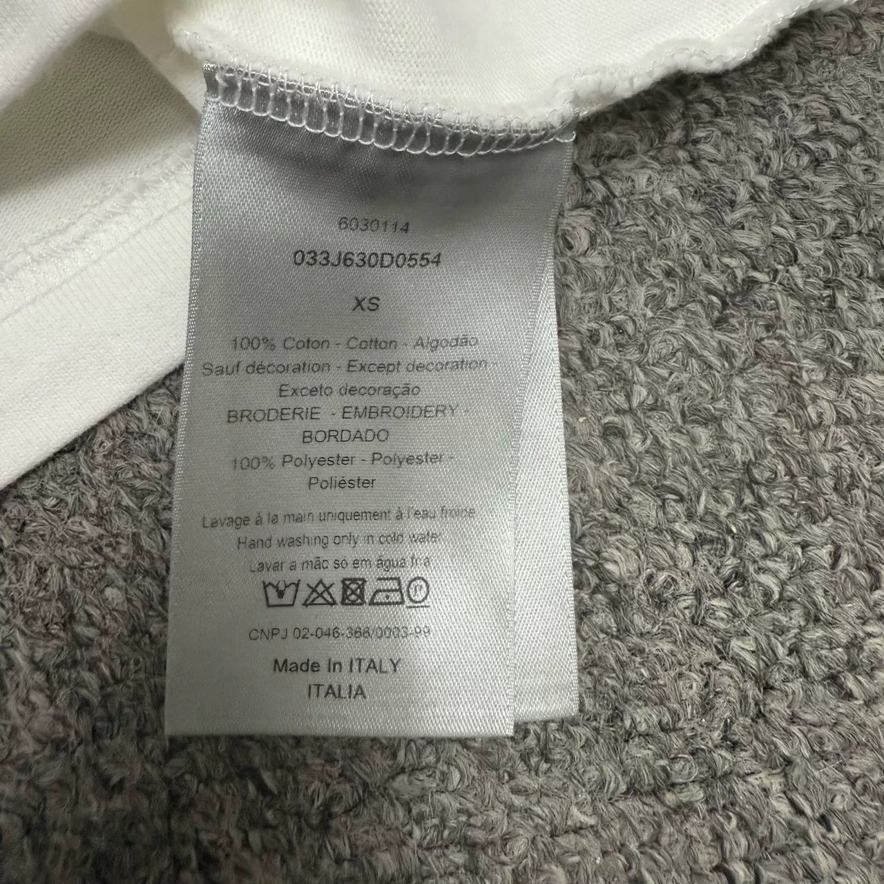Dior dior embroidered logo stussy collaboration t-shirt Size US XS / EU 42 / 0 - 4 Thumbnail