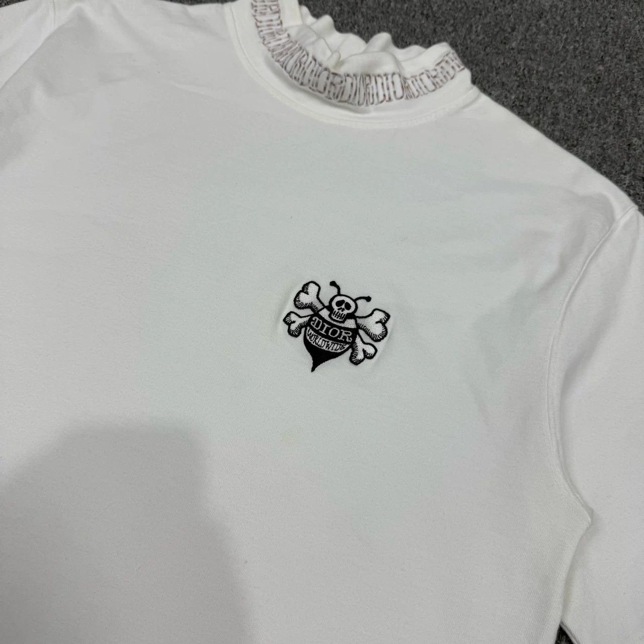 Dior dior embroidered logo stussy collaboration t-shirt Size US XS / EU 42 / 0 - 3 Thumbnail