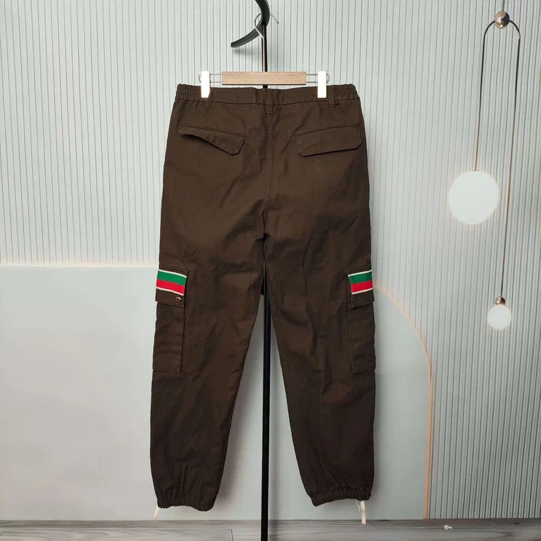 Gucci Gucci Brown Cargo Pants Size 50 Size US 38 / EU 54 - 2 Thumbnail