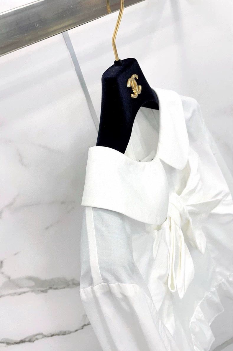 Comme des Garcons Comme des Garcons White Doll Collar Shirt Size US M / EU 48-50 / 2 - 6 Thumbnail