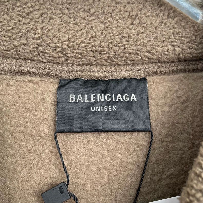 Balenciaga Balenciaga Fleece Sweatshirt XXS Size US XXS / EU 40 - 2 Thumbnail