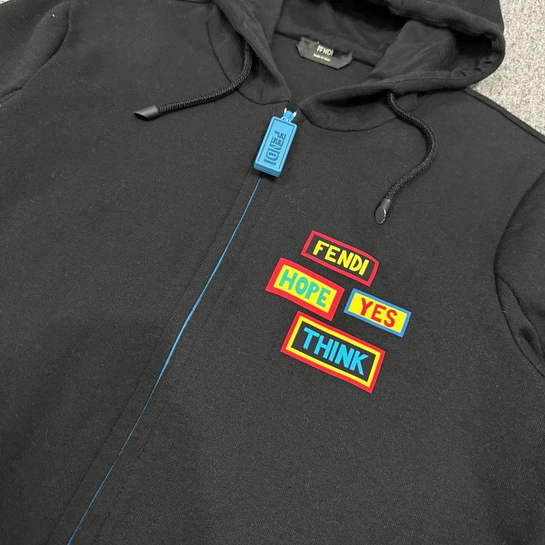 Fendi Fendi Black Badge Zip-Up Jacket Size US S / EU 44-46 / 1 - 3 Thumbnail