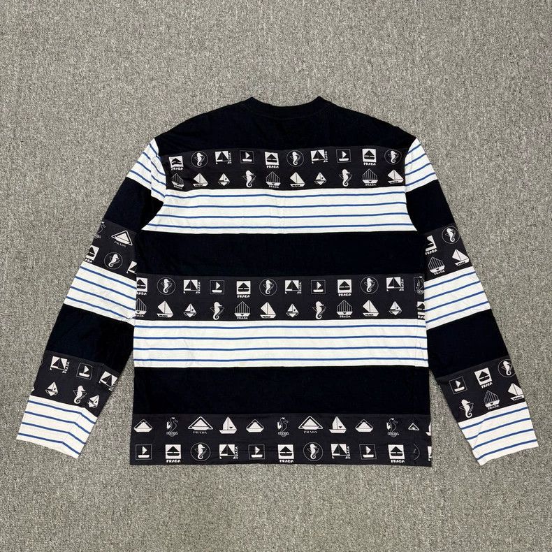 Prada Prada Colorblock Zip Sweatshirt L Size US L / EU 52-54 / 3 - 2 Thumbnail