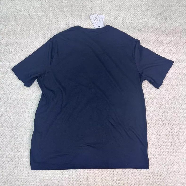 Hermes Hermes Navy Sailboat Short Sleeve Tee Size US L / EU 52-54 / 3 - 2 Thumbnail