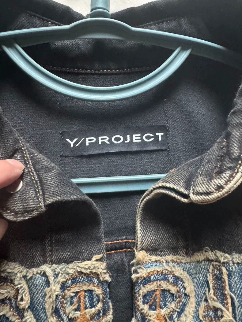 Yohji Yamamoto Y/PROJECT Paris Tower Denim Jacket Size US S / EU 44-46 / 1 - 2 Thumbnail