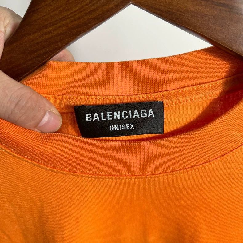 Balenciaga Balenciaga Embroidered Short Sleeve Tee Size US S / EU 44-46 / 1 - 3 Thumbnail