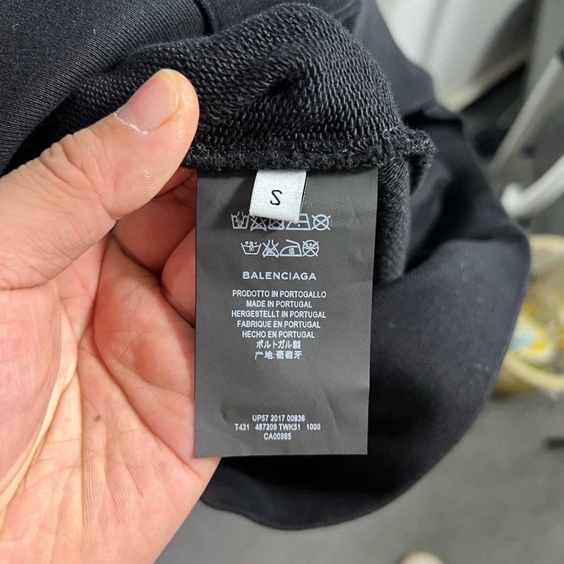 Balenciaga Balenciaga Sinners Print Hoodie Size US S / EU 44-46 / 1 - 4 Thumbnail